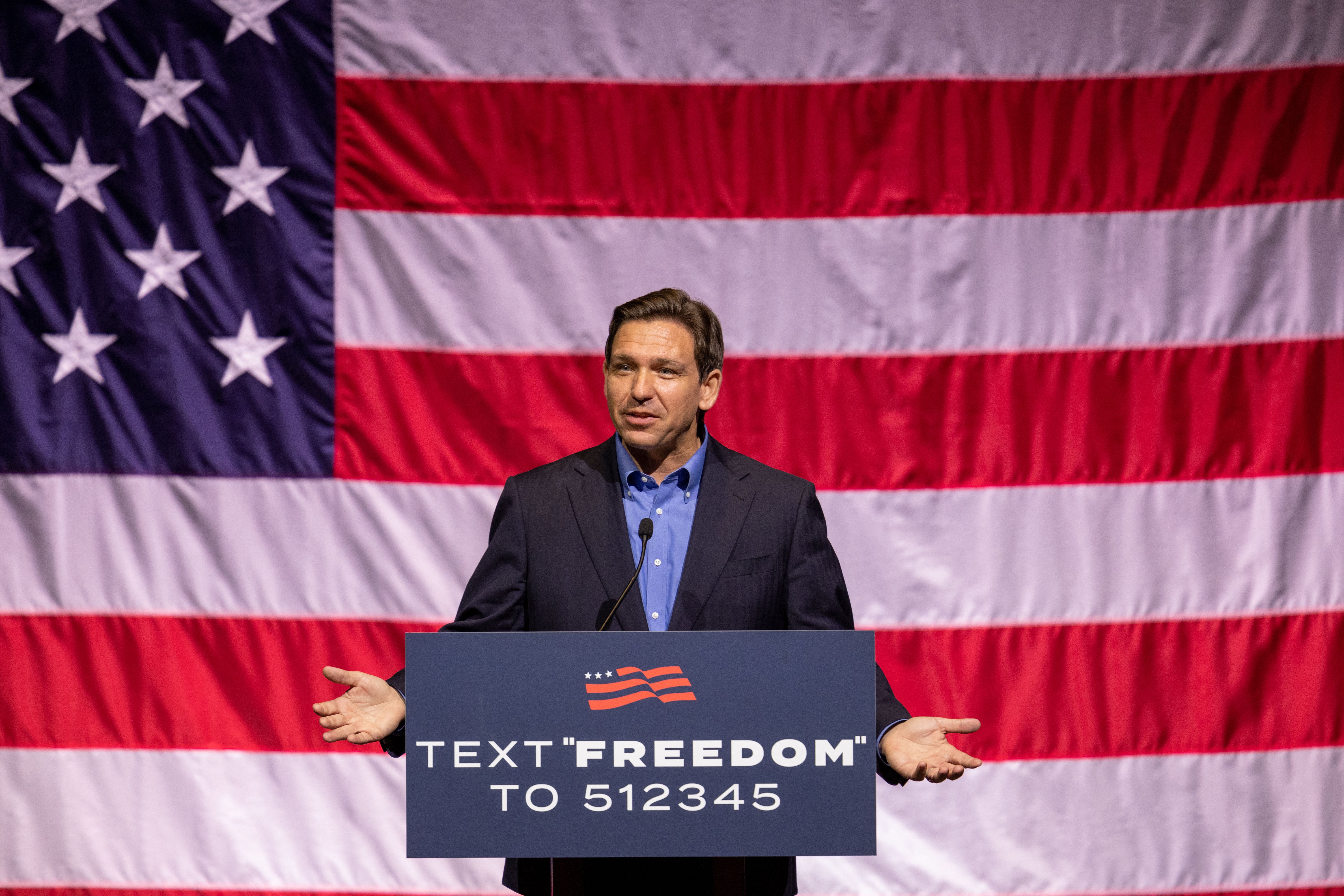 DeSantis snaps back as heckler calls him a ‘fascist’: ‘Yeah, well, thank you’