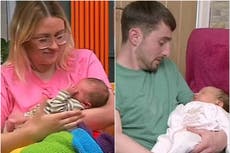 Gogglebox’s Ellie Warner announces newborn son while co-star Pete Sandiford welcomes baby girl