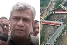 ‘Root’ of deadly India train crash will be investigated so it ‘never happens’ again, railway minister says