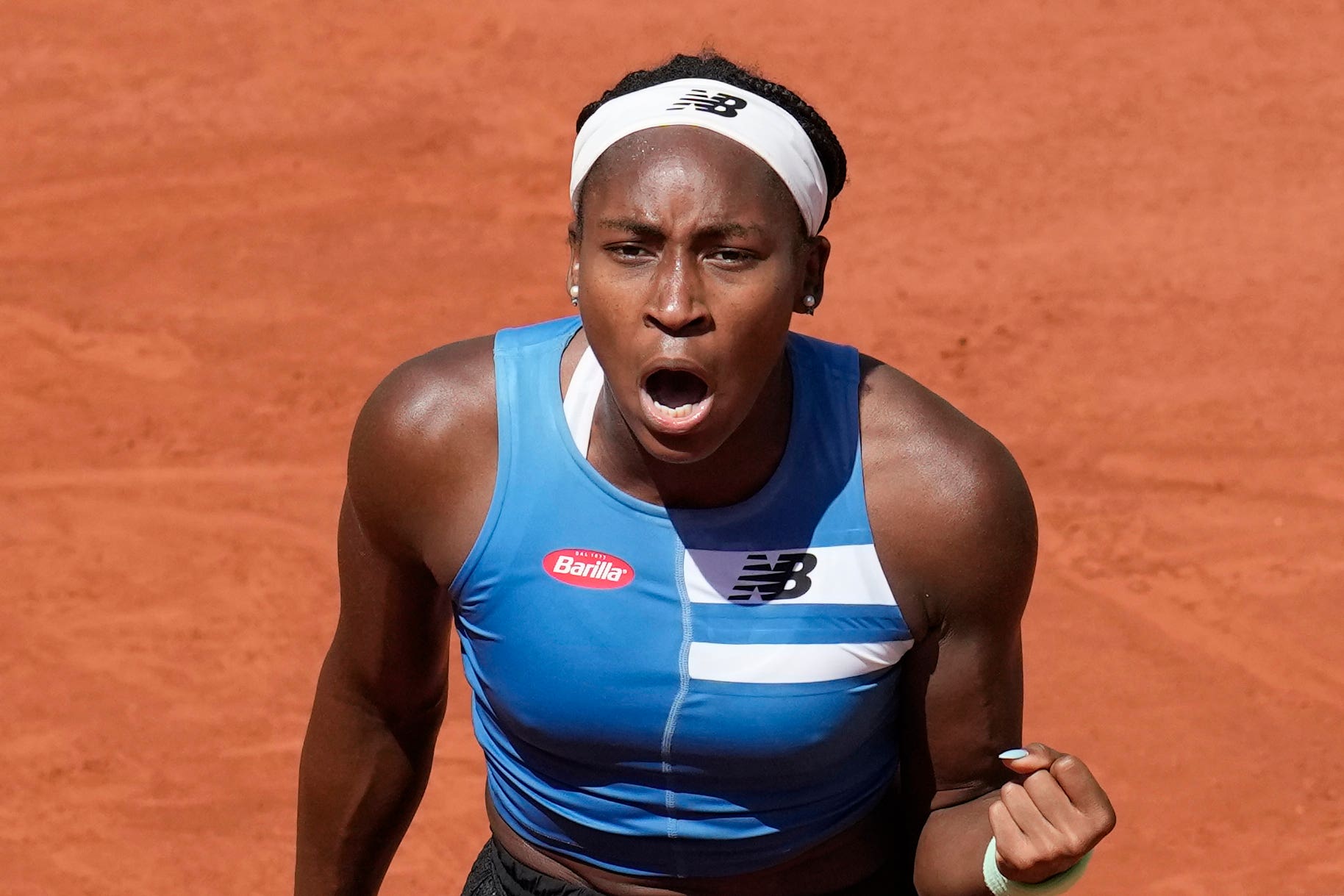 Coco Gauff defeated Mirra Andreeva (Christophe Ena/AP)