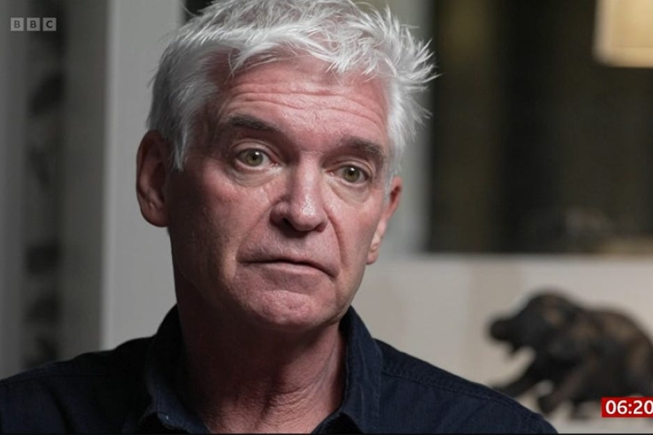 Phillip Schofield says he has ‘lost everything’ in the wake of his secret affair