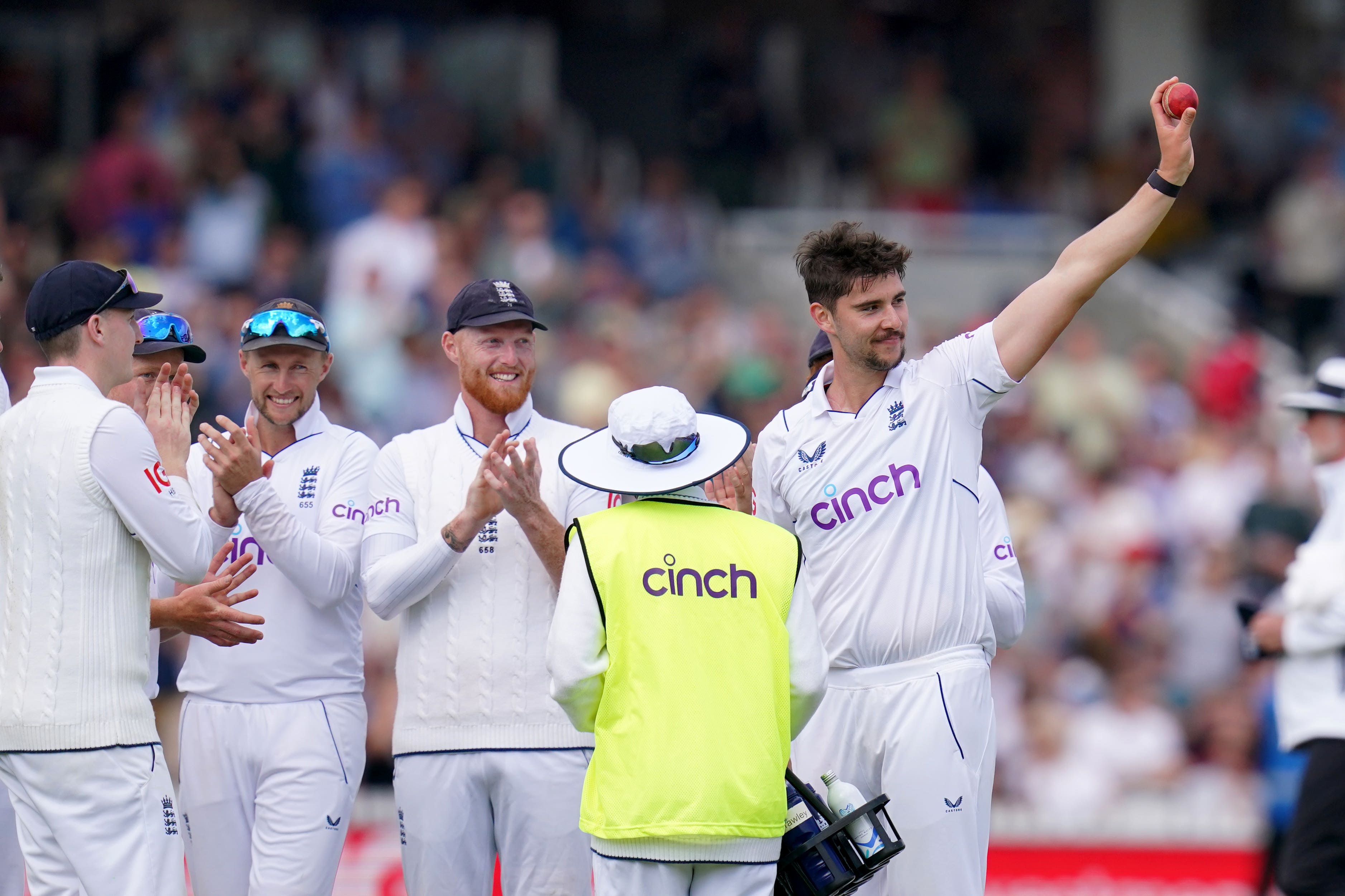 Josh Tongue took a five-wicket haul at Lord’s on debut