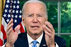 Watch live: Biden delivers Oval Office address after Israel visit