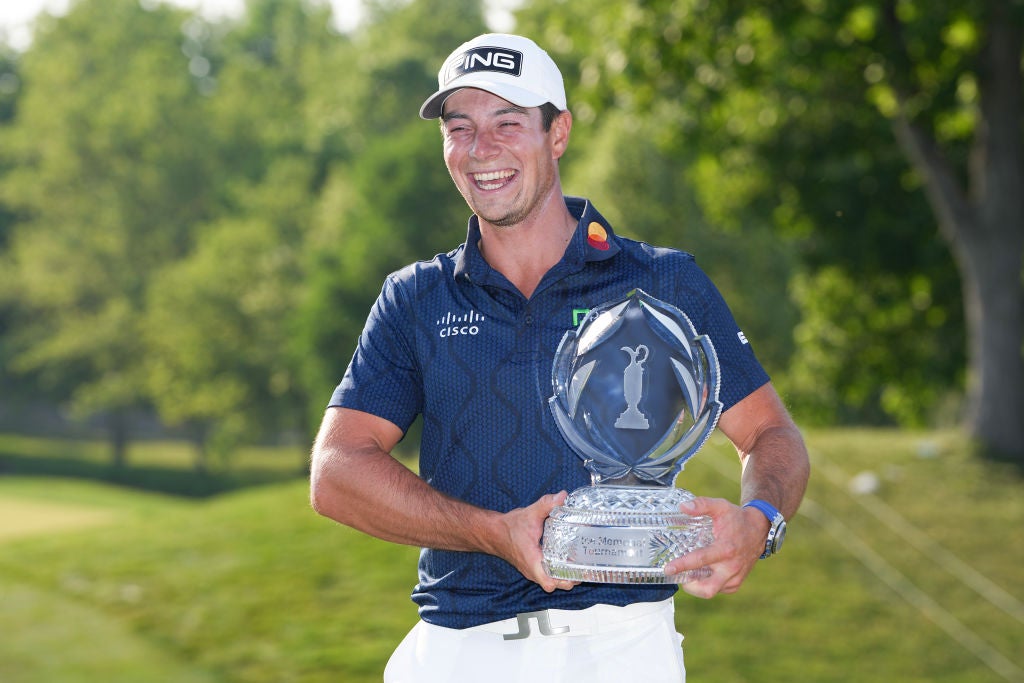 Viktor Hovland finally won a tournament in mainland USA