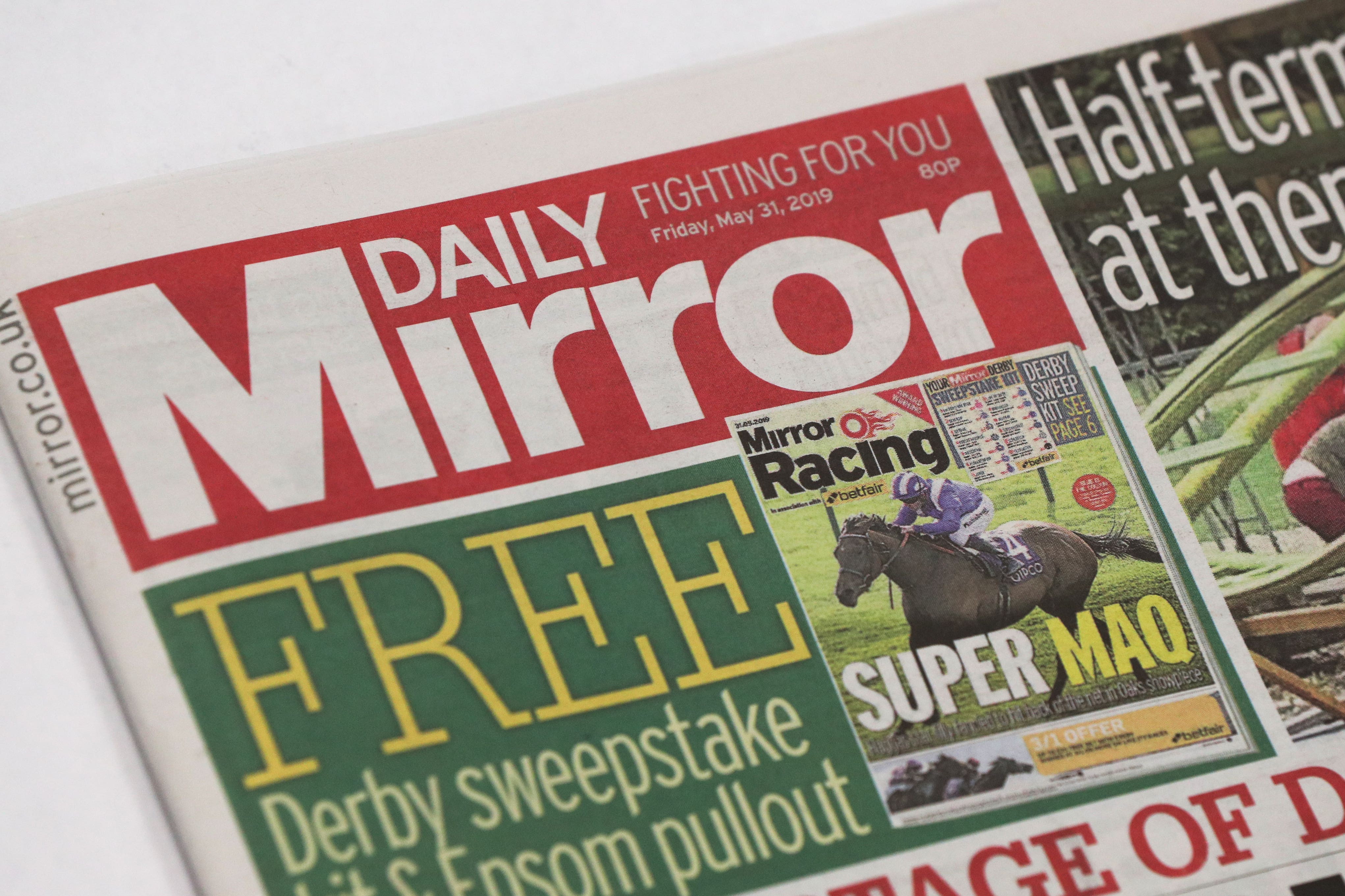 The duke is bringing legal action against the publisher of the Daily Mirror over allegations of unlawful information gathering (Jonathan Brady/PA)