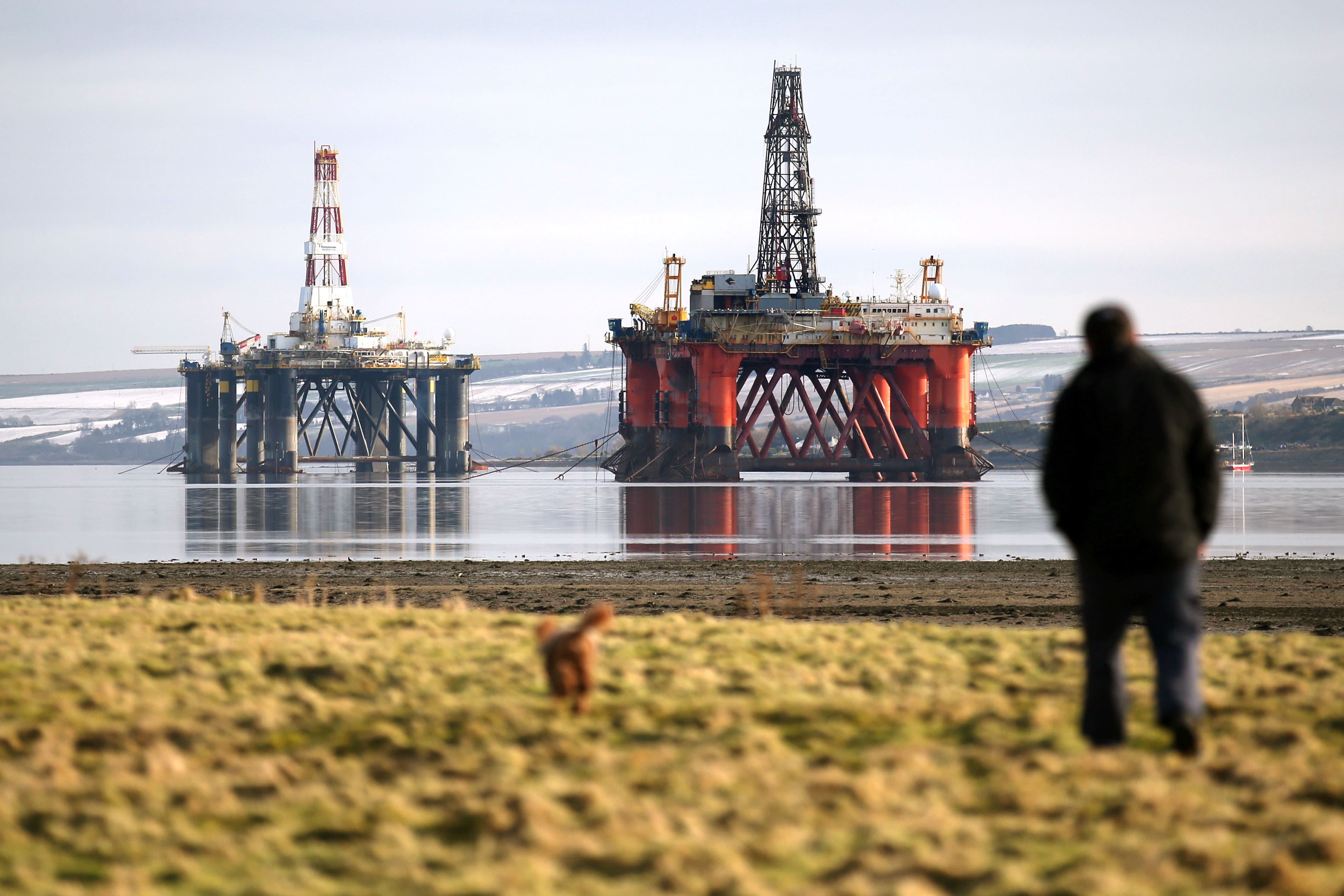 The UK is dependent on oil and gas for its energy needs but scientists have said this must change in order to limit global temperature rise below safe levels (Andrew Milligan/PA)