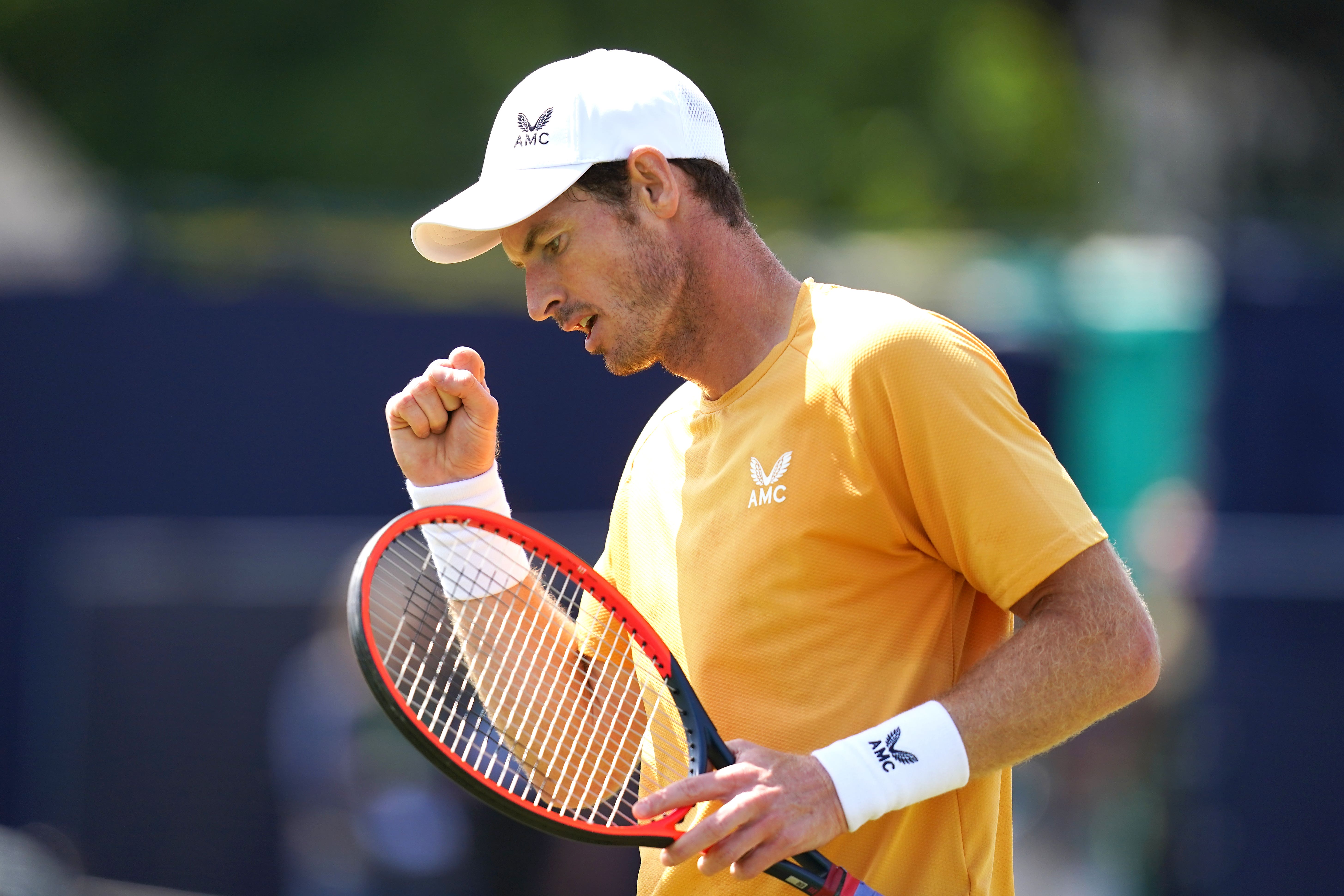 Andy Murray made a winning start to his grass-court campaign at Surbiton (John Walton/PA)