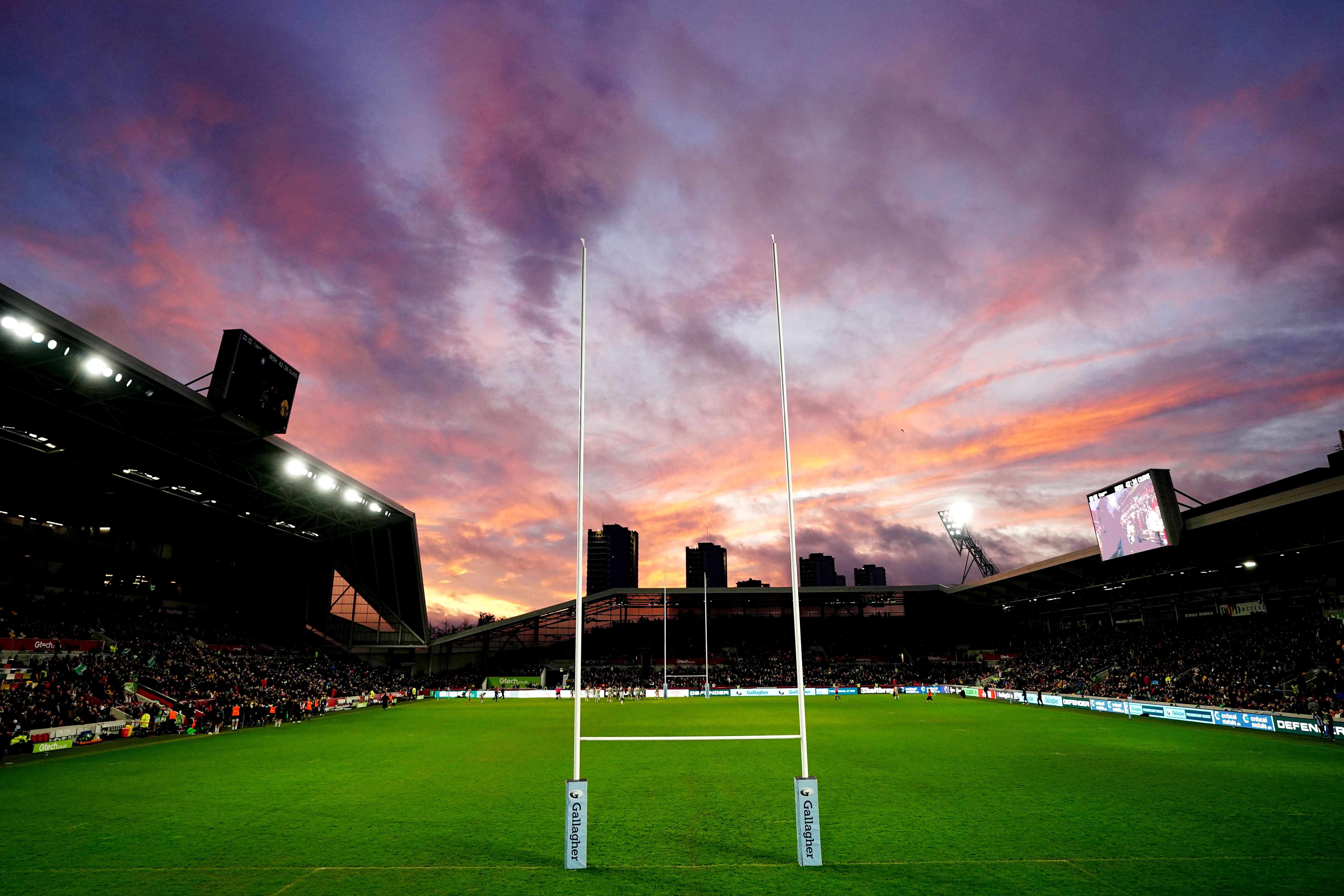 London Irish could be suspended from the Premiership (Zac Goodwin/PA)