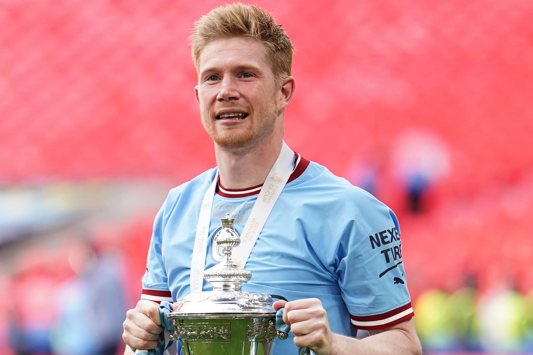 Kevin De Bruyne would not say that Manchester City were favourites to beat Inter in the Champions League final (Martin Rickett/PA)