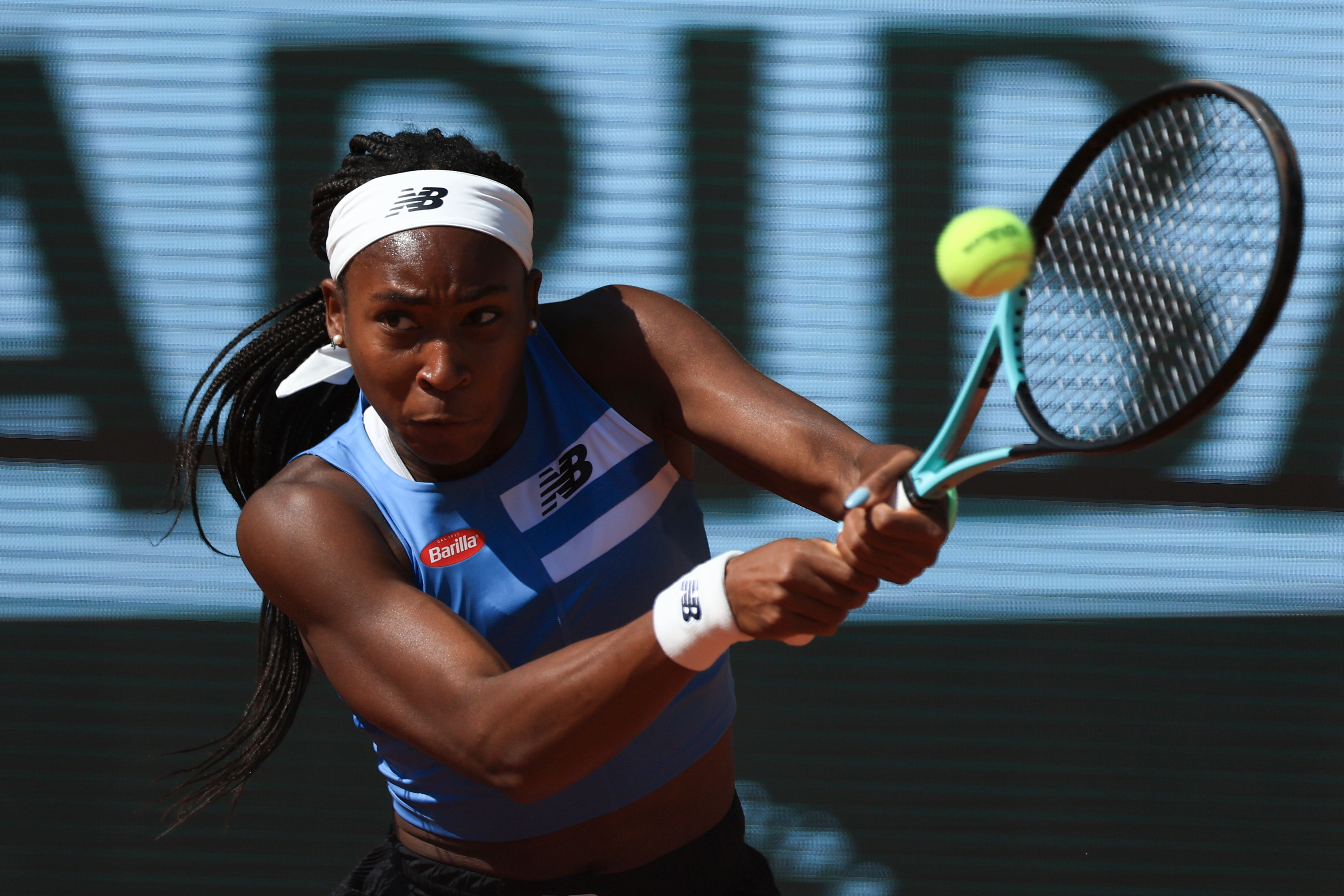 Coco Gauff defeated Anna Karolina Schmiedlova (Aurelien Morissard/AP)