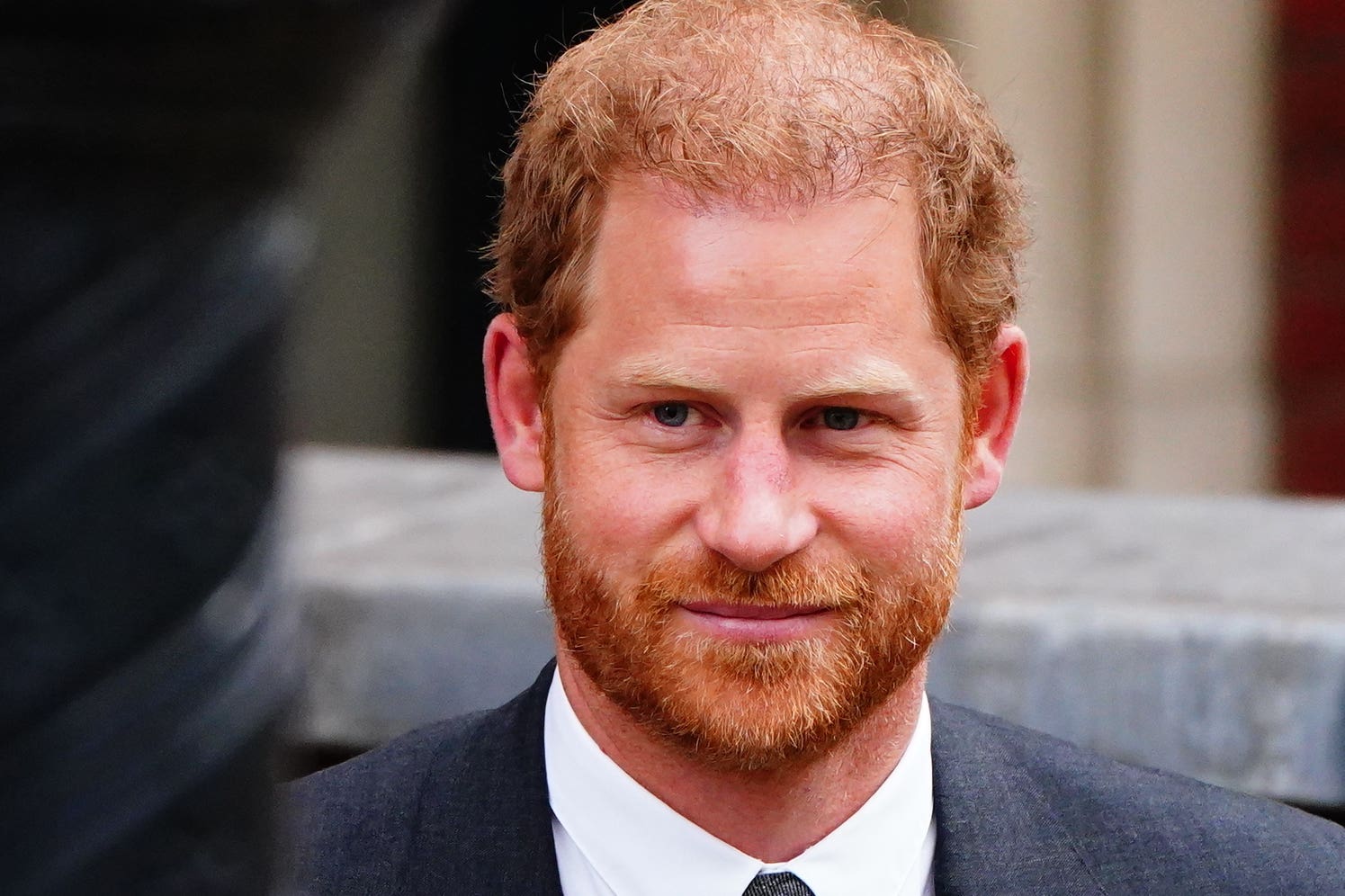 The Duke of Sussex leaving the Royal Courts Of Justice, central London, following a hearing over allegations of unlawful information gathering brought against Associated Newspapers Limited (ANL) by seven people – the Duke of Sussex, Baroness Doreen Lawrence, Sir Elton John, David Furnish, Liz Hurley, Sadie Frost and Sir Simon Hughes. Picture date: Thursday March 30, 2023.