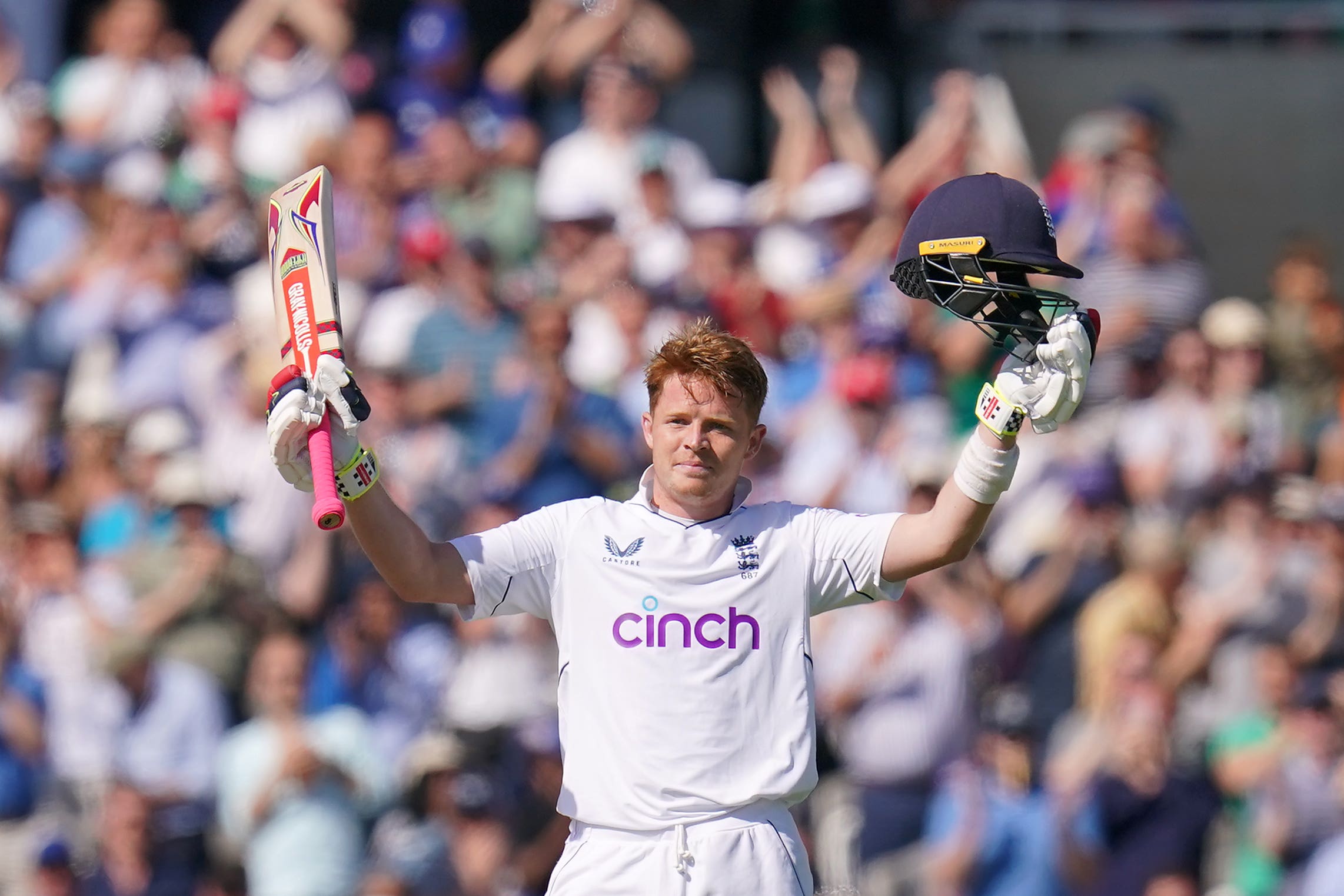 Ollie Pope has flourished under the leadership of Ben Stokes and Brendon McCullum for England (John Walton/PA)