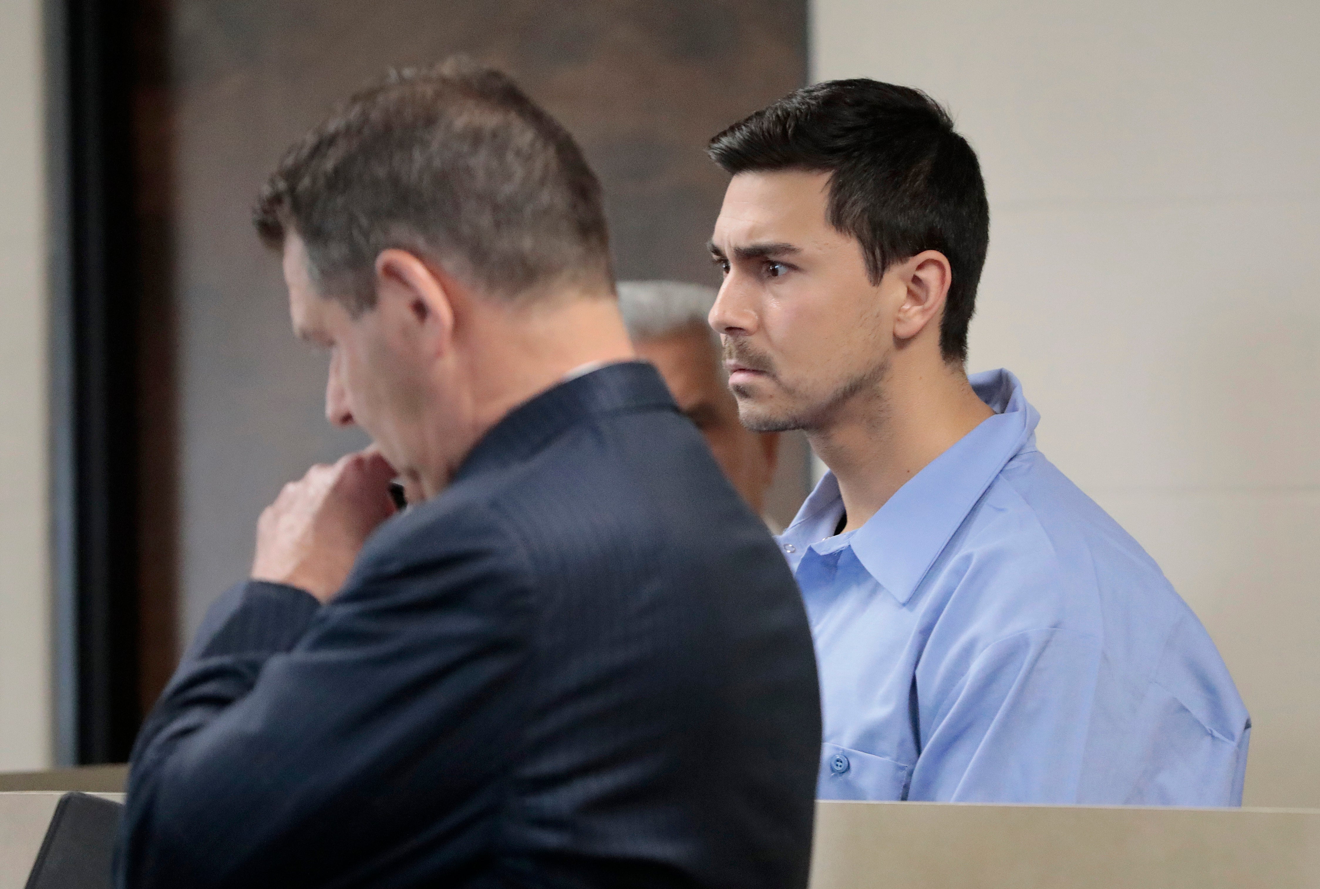 Matthew Nilo is arraigned on rape charges stemming from assaults in Charlestown, in 2007 and 2008 in Suffolk Superior Court in Boston on 5 June