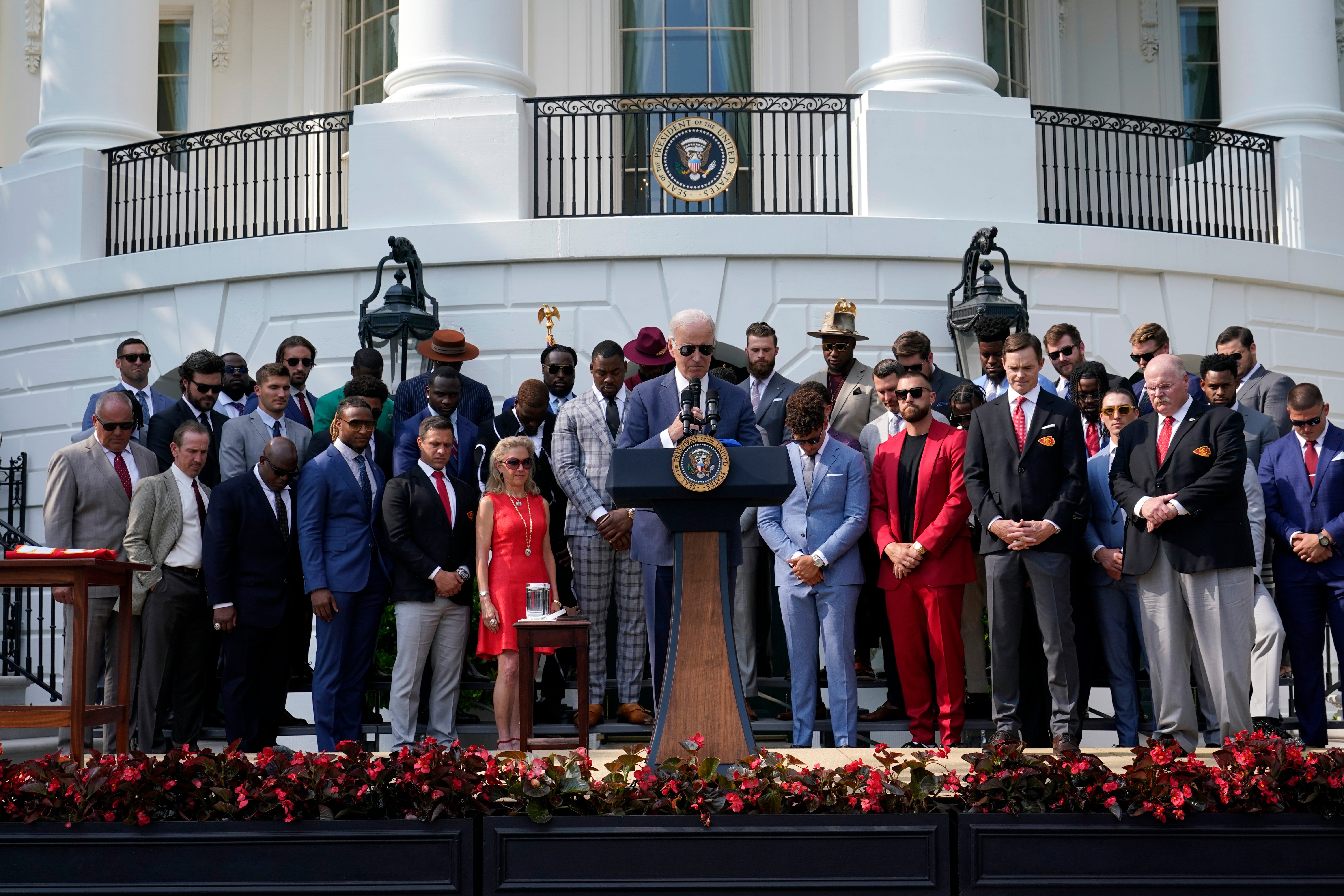 Biden Chiefs Football