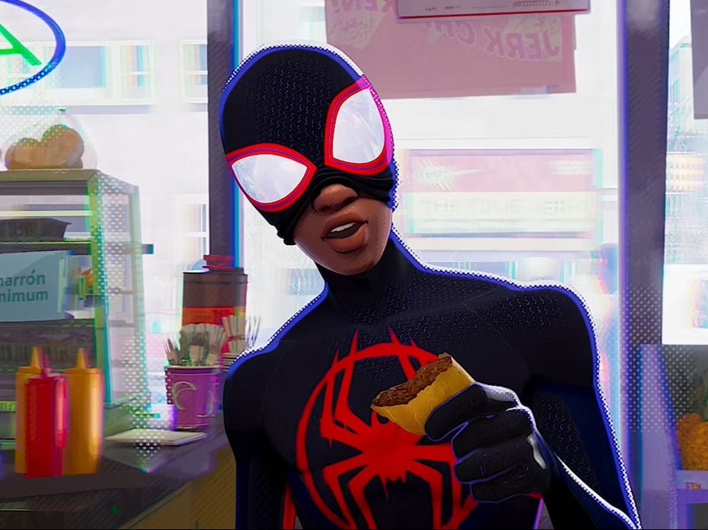 Miles Morales (Shameik Moore) in ‘Spider-Man: Across the Spider-Verse’