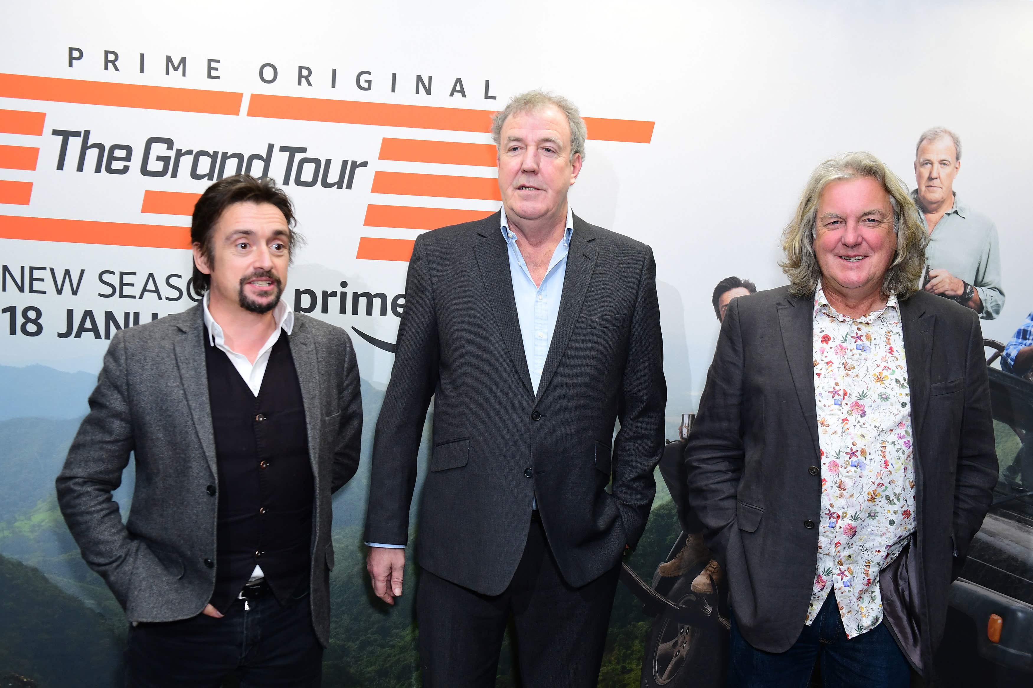 Richard Hammond, Jeremy Clarkson and James May (Ian West/PA)