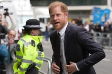 Prince Harry court – live: Duke due back in witness box after lashing out at James Hewitt rumours