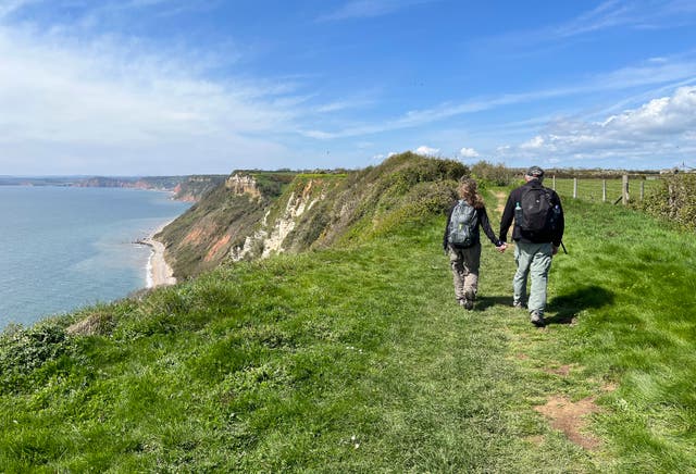 Travel-Britain-Jurassic Coast Hike