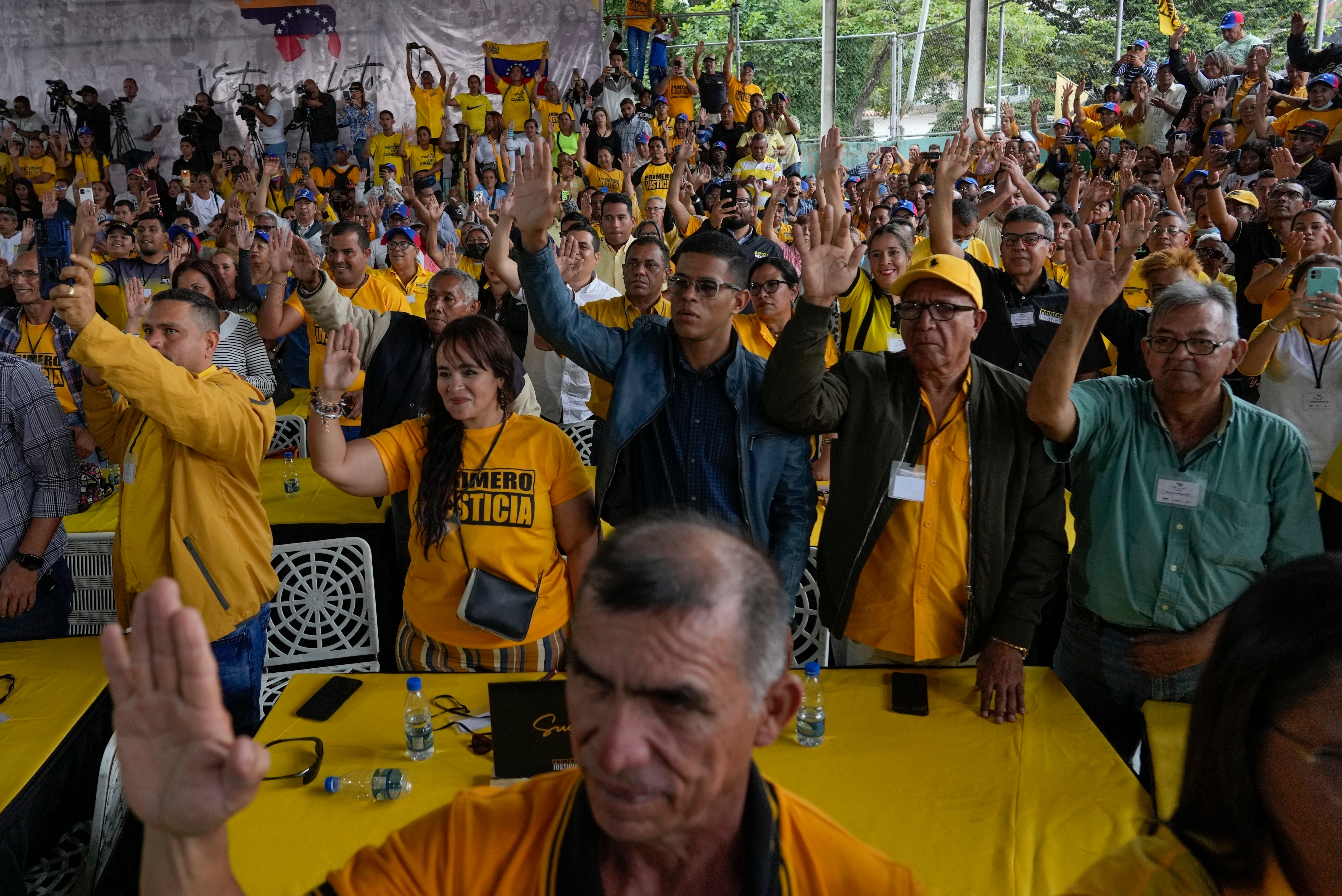 Venezuela Opposition Primary