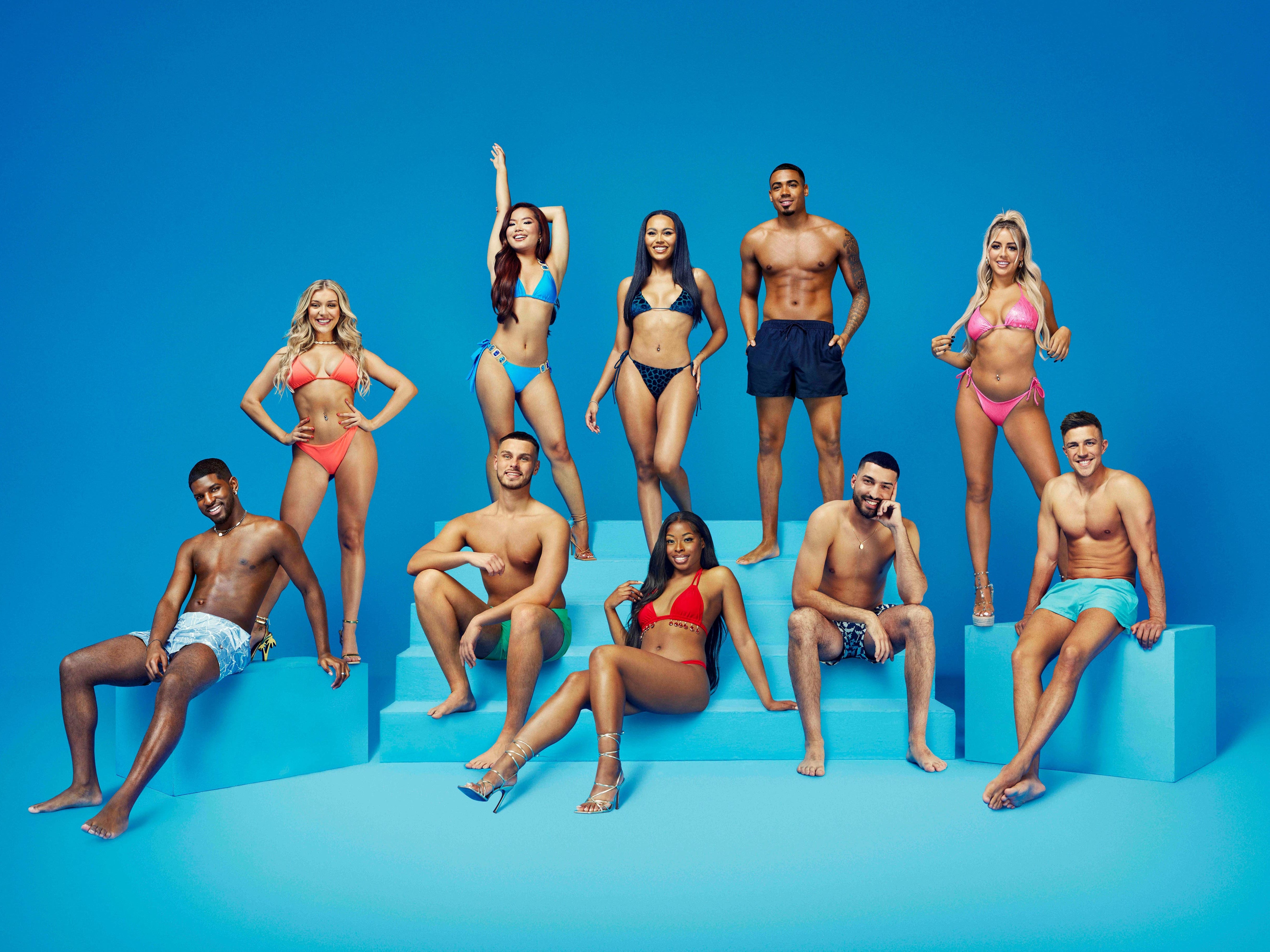 The new batch of Love Island contestants (ITV/PA)