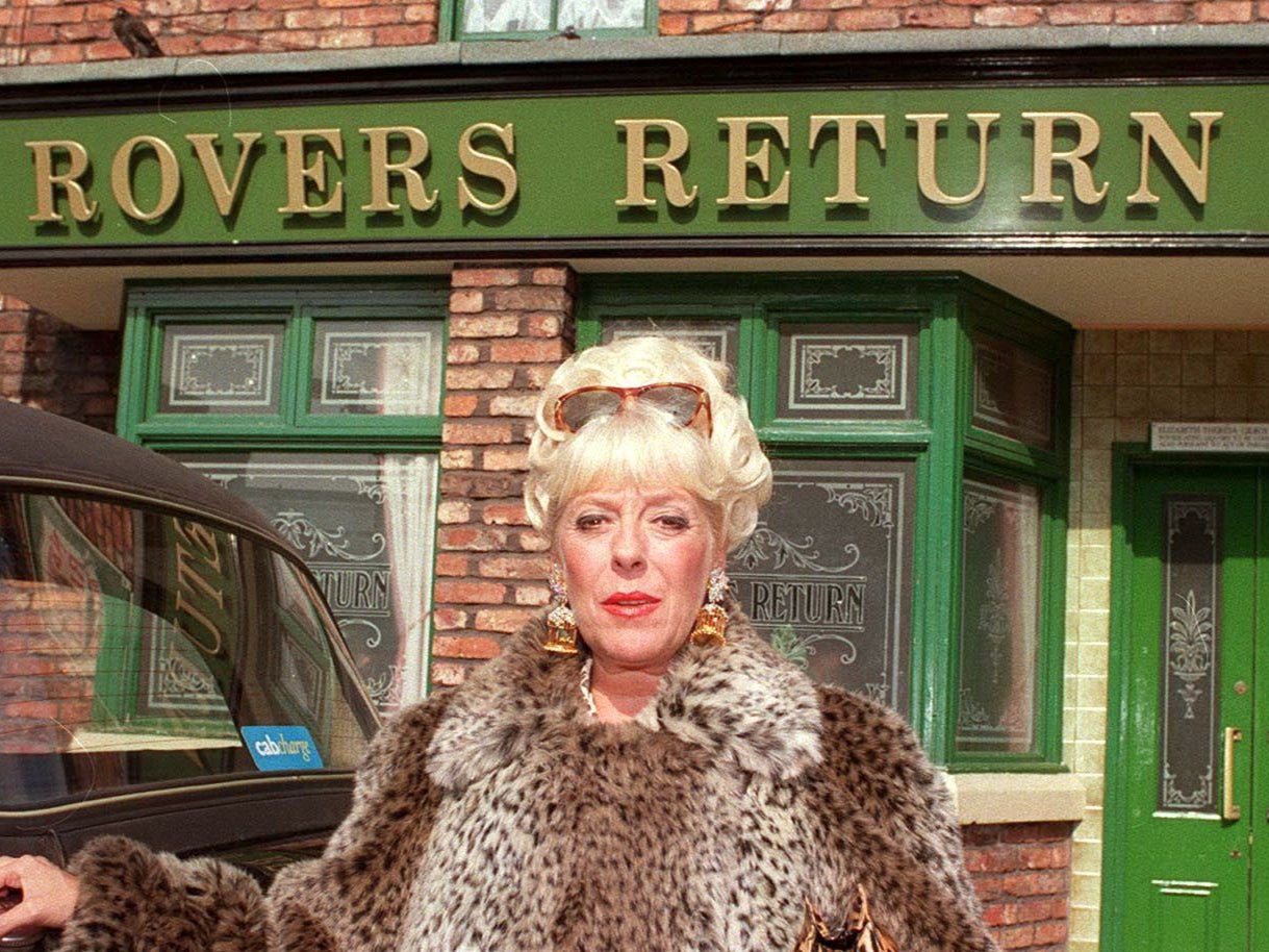 Julie Goodyear as Bet Lynch in ‘Coronation Street’