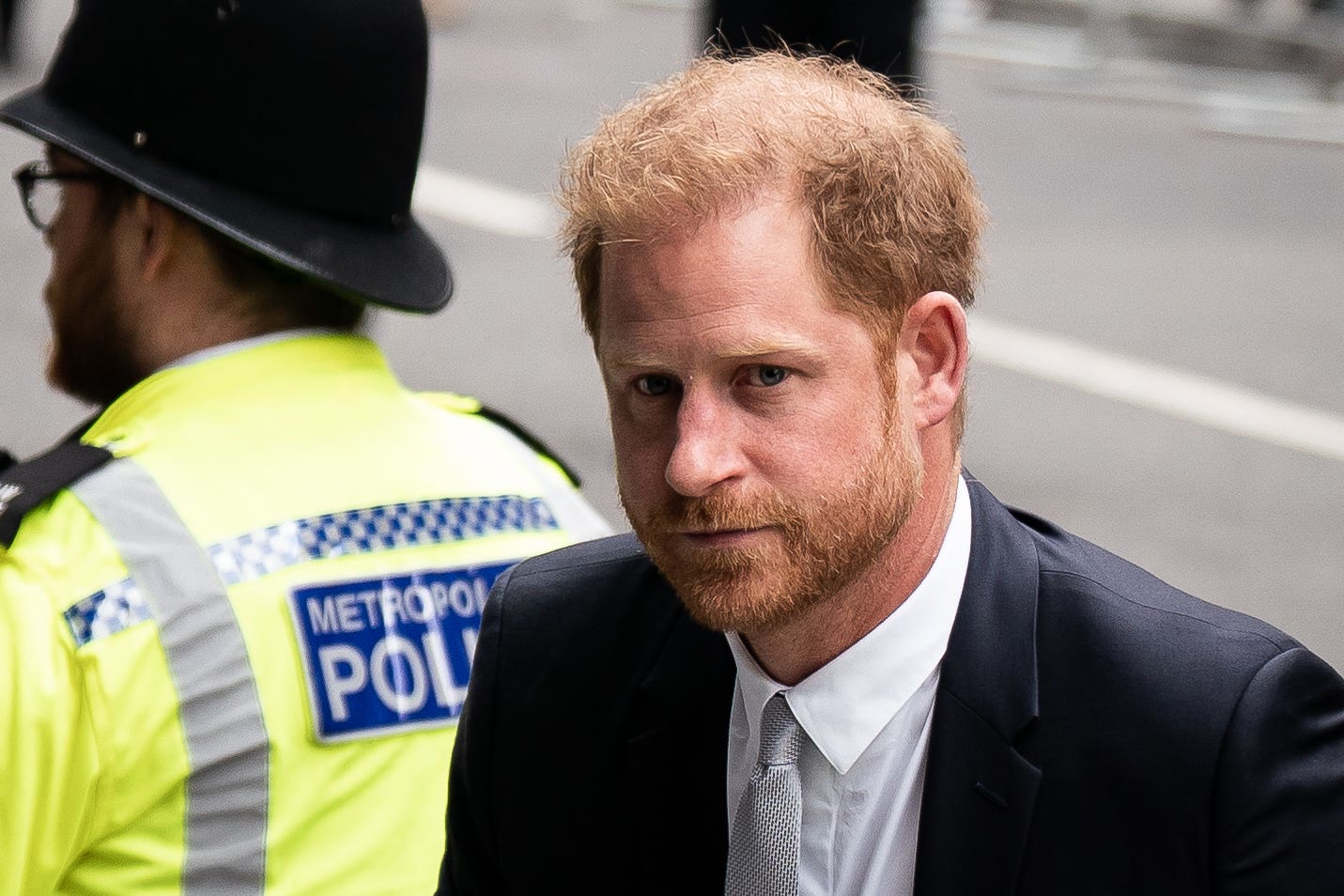 The Duke of Sussex arriving at the Rolls Buildings in central London to give evidence in the phone hacking trial against Mirror Group Newspapers (MGN). A number of high-profile figures have brought claims against MGN over alleged unlawful information gathering at its titles (Aaron Chown/PA)