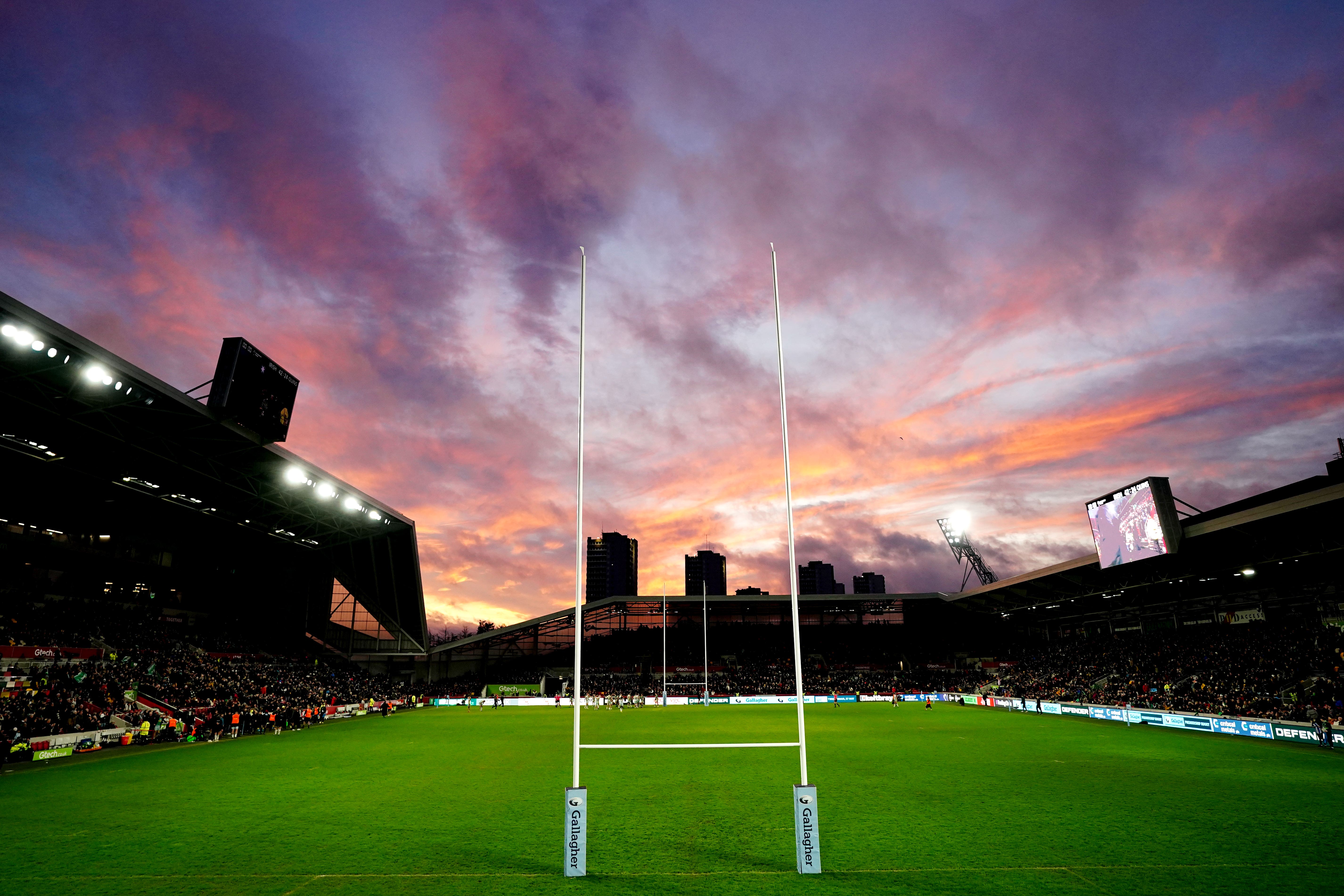 London Irish have filed for administration following their suspension from all club competitions (Zac Goodwin/PA)