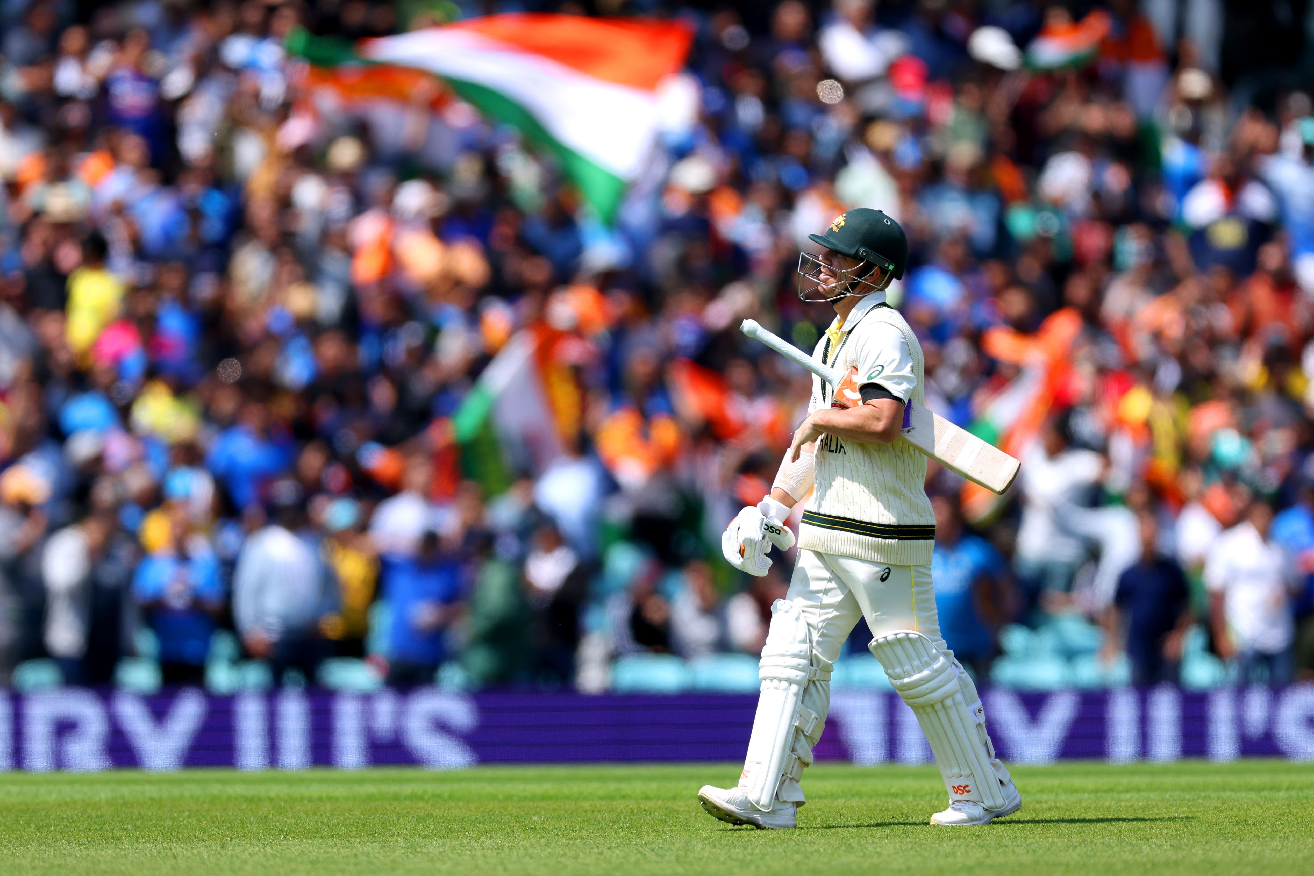 Warner out for one and three dropped catches for Australia at the World Test Championship (Steven Paston/PA)