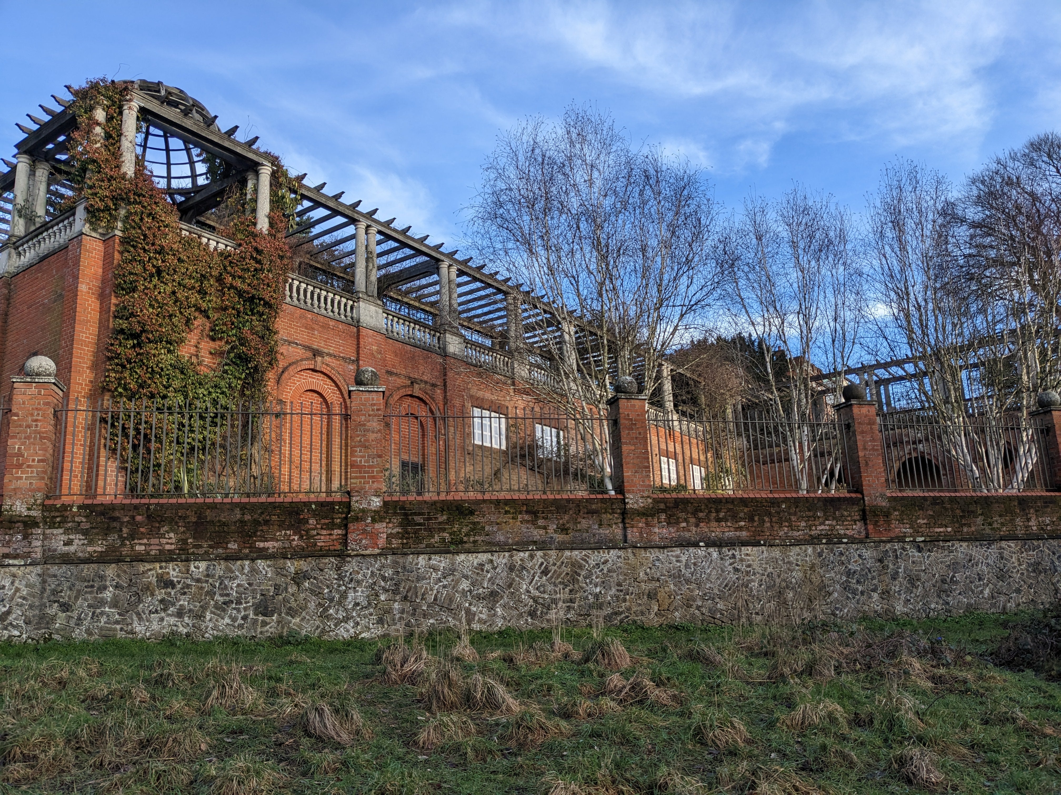 The wonders of the Heath include the atmospheric Pergola garden