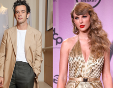 Matty Healy tells fans he’s OK after reported breakup from Taylor Swift