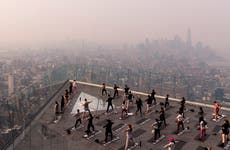 Air quality – live: New York under Code Red alert and kids banned from outside play over Canada wildfire smoke