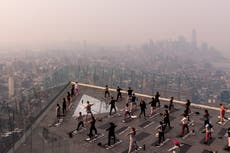 Air quality – live: New York under Code Red alert and kids banned from outside play over Canada wildfire smoke