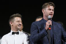 Chris Hemsworth says Avengers group chat was ‘wild’ after Jeremy Renner snowplough accident