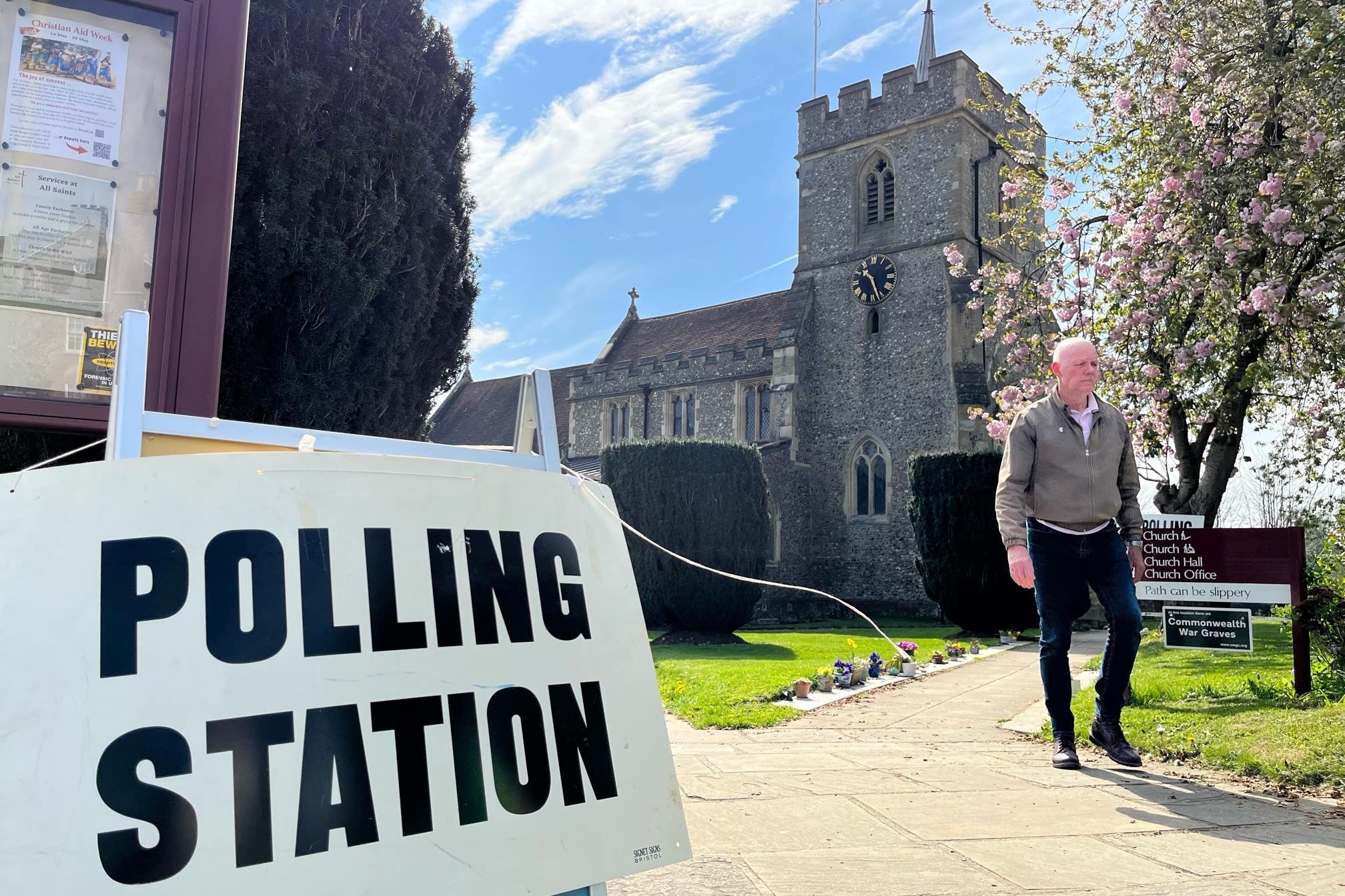 The changes will limit the rights of EU citizens to vote in local elections (Harry Stedman/PA)