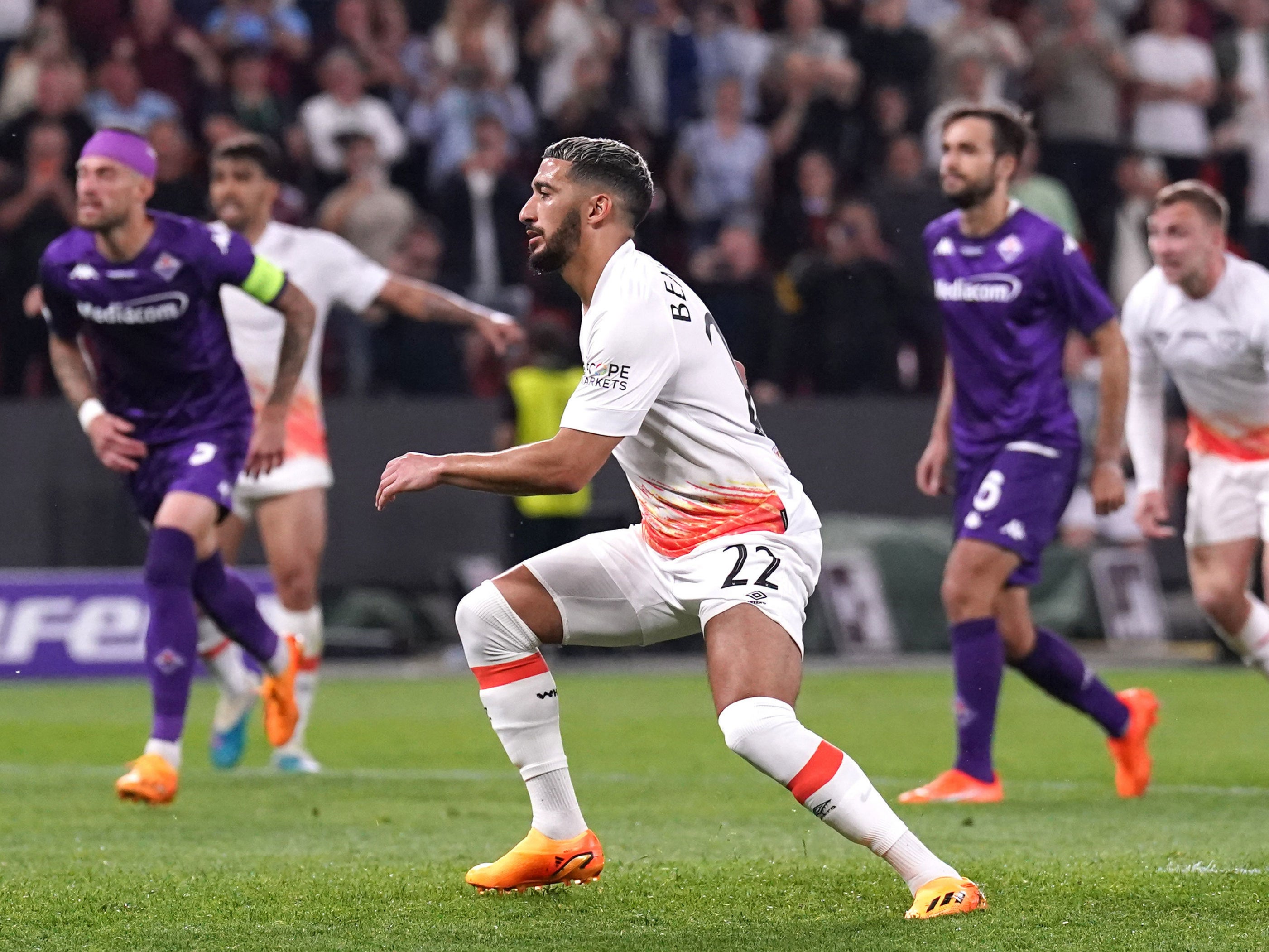 The Algeria winger joined West Ham from Brentford in October 2020