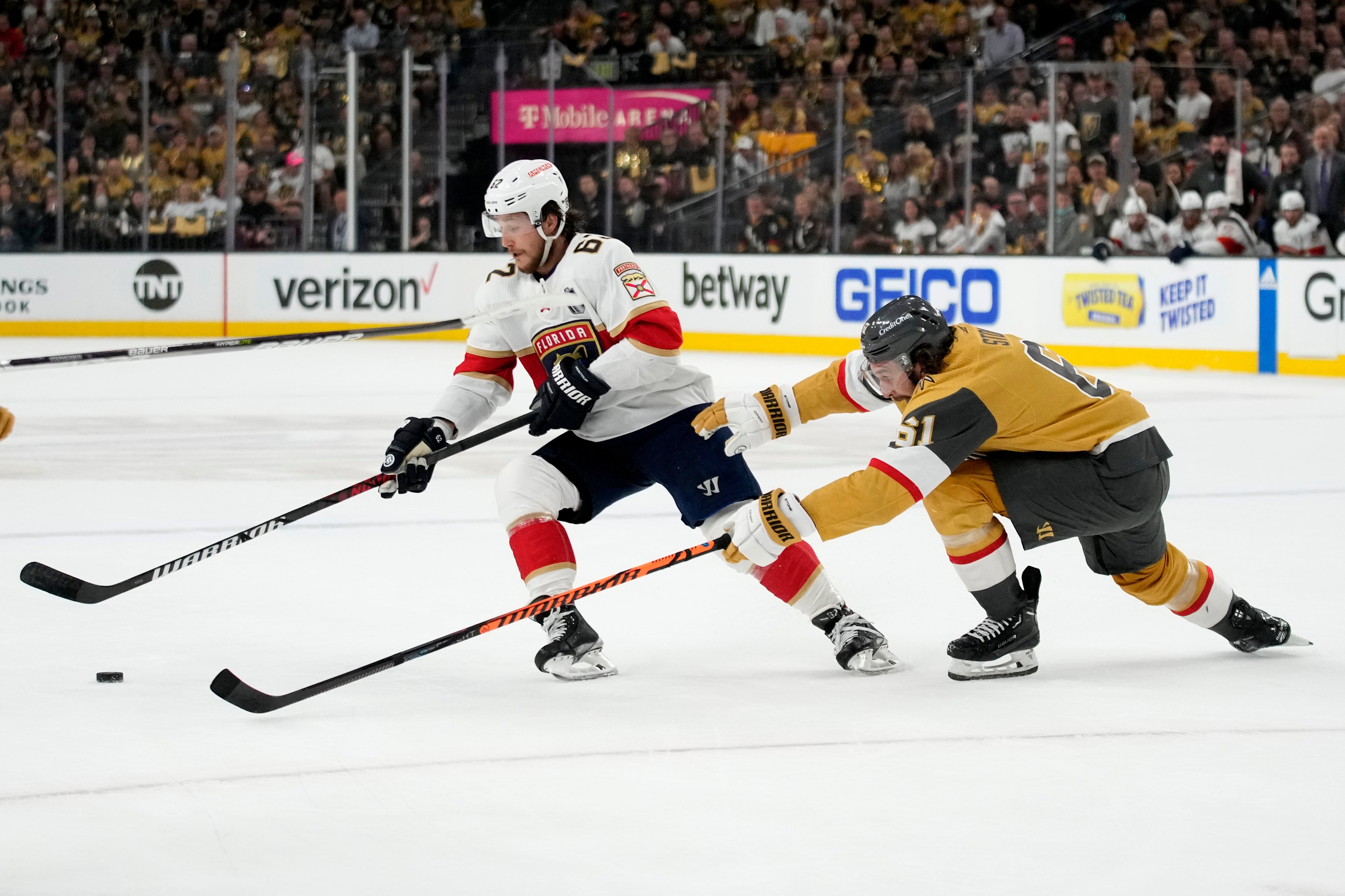 Stanley Cup Panthers Golden Knights Hockey