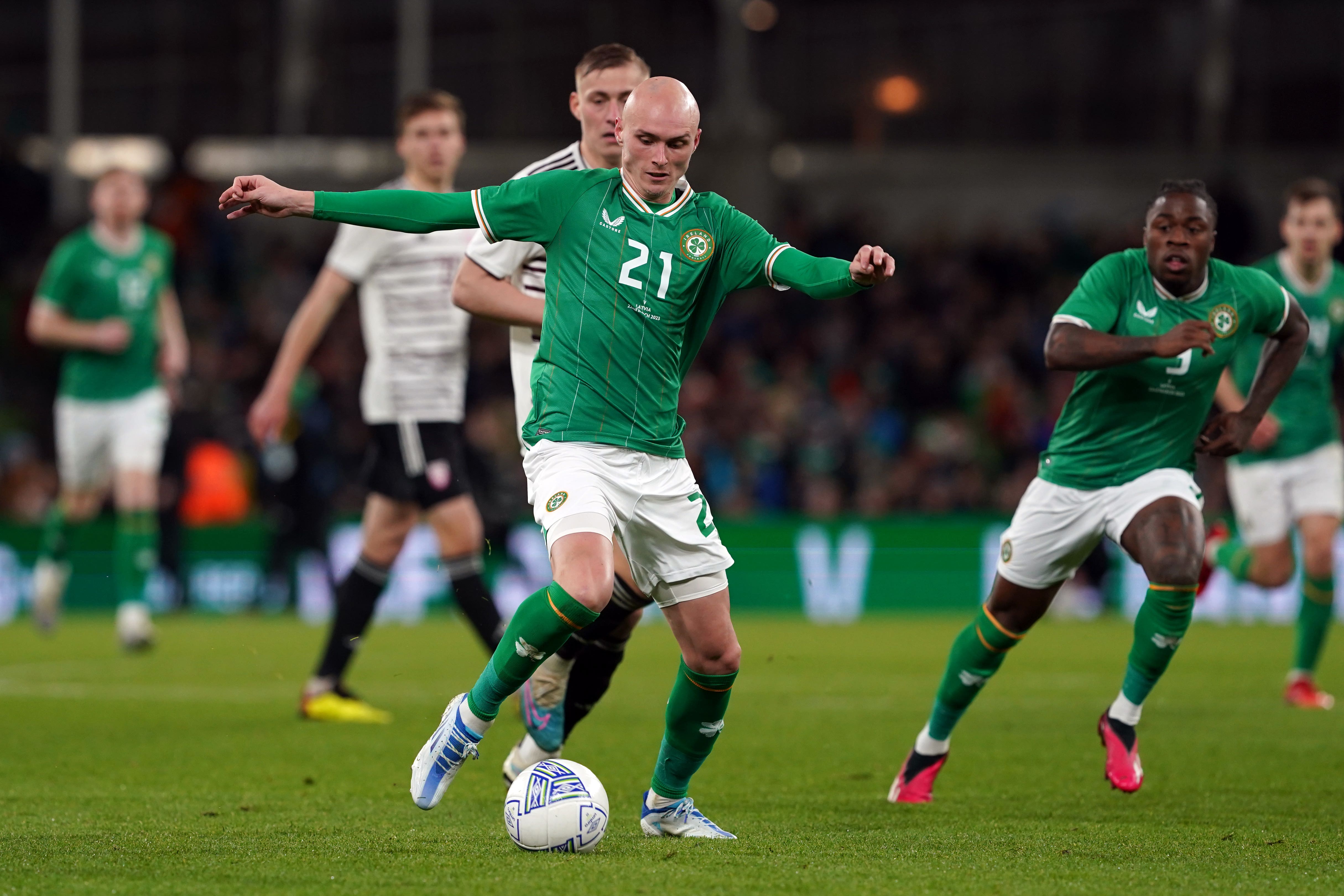 Republic of Ireland midfielder Will Smallbone is hoping for a competitive international debut later this month (Brian Lawless/PA)