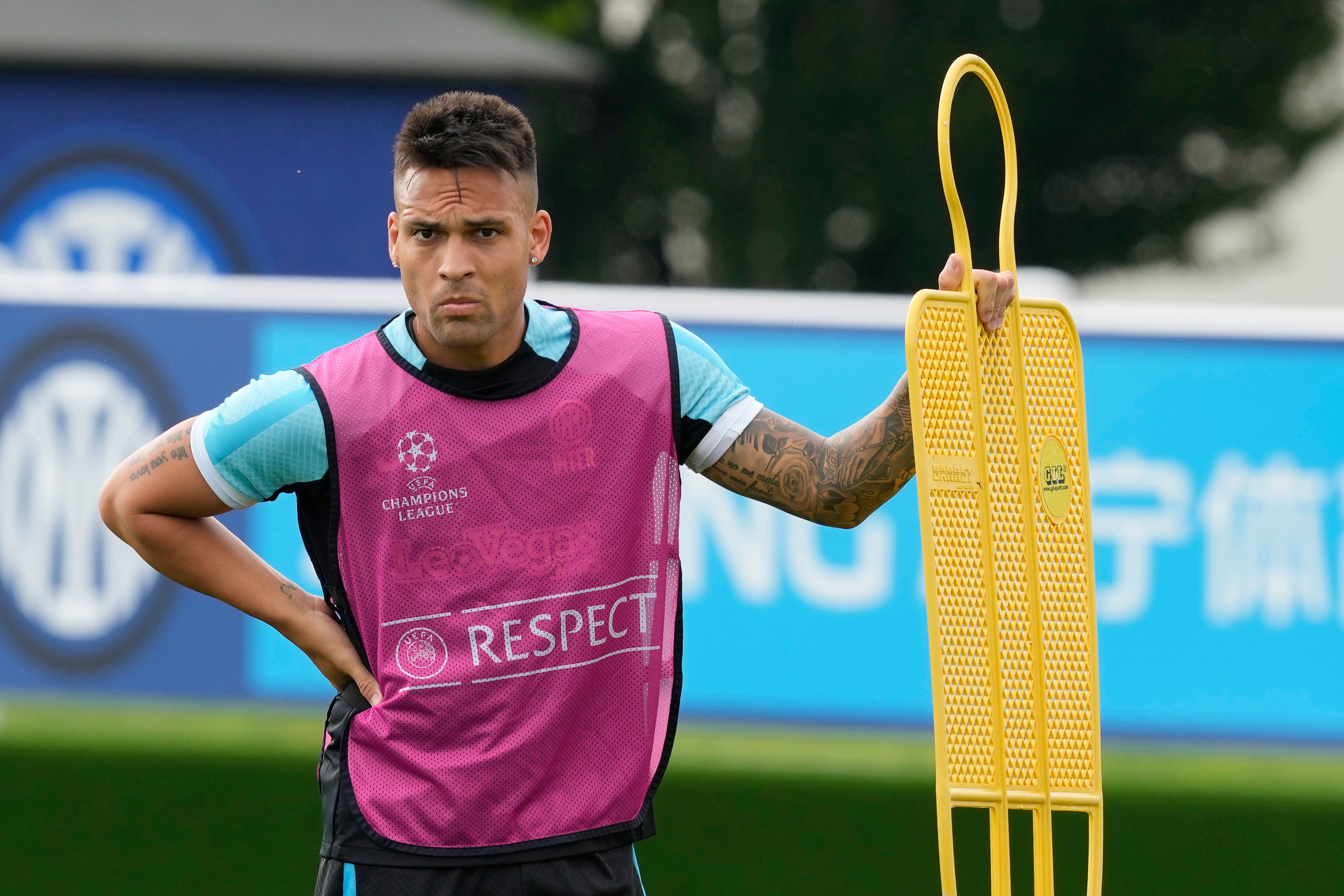 Lautaro Martinez is Inter’s main threat (Antonio Calanni/AP)