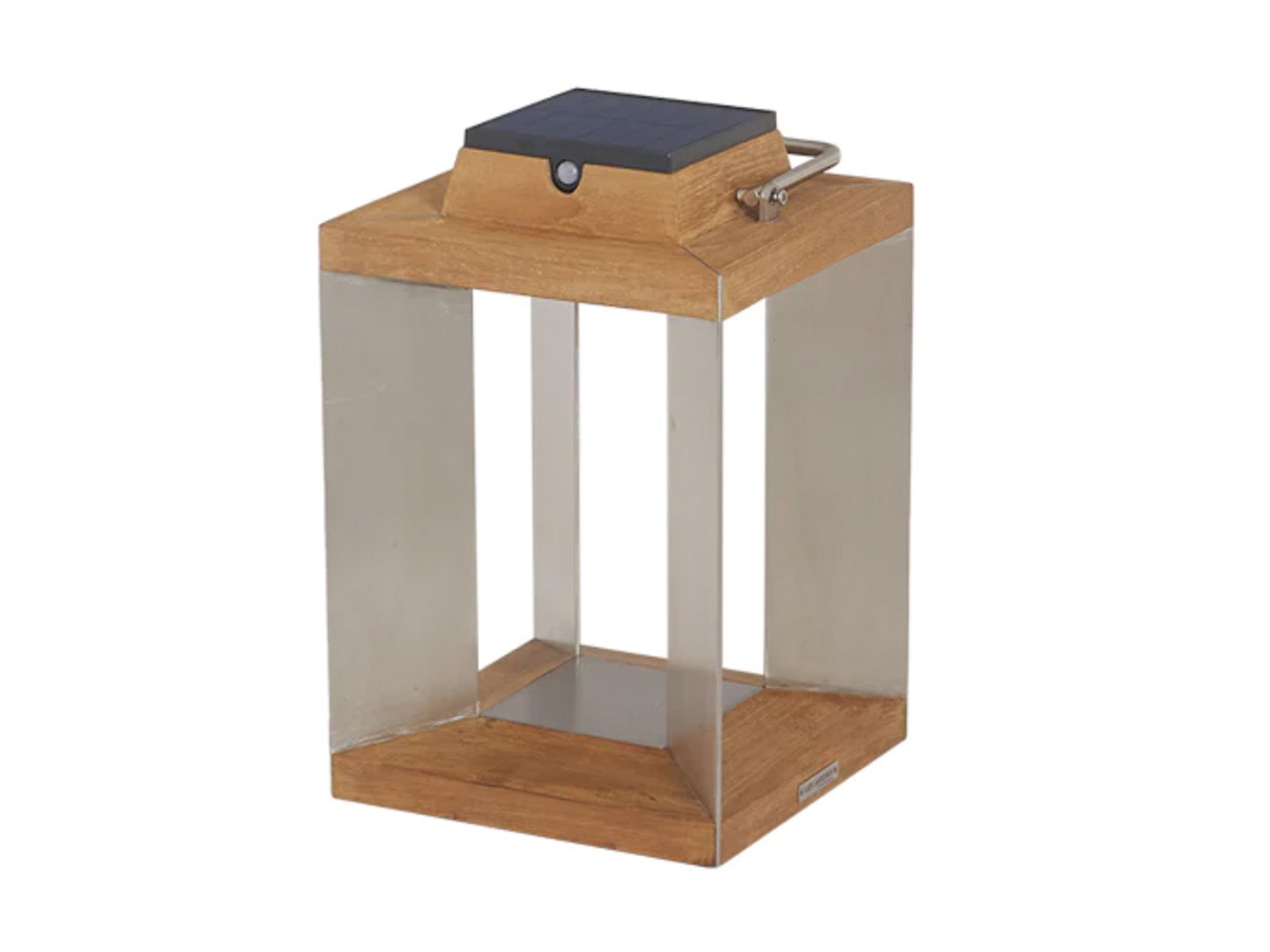 Bridgman Myrtle teak solar lantern