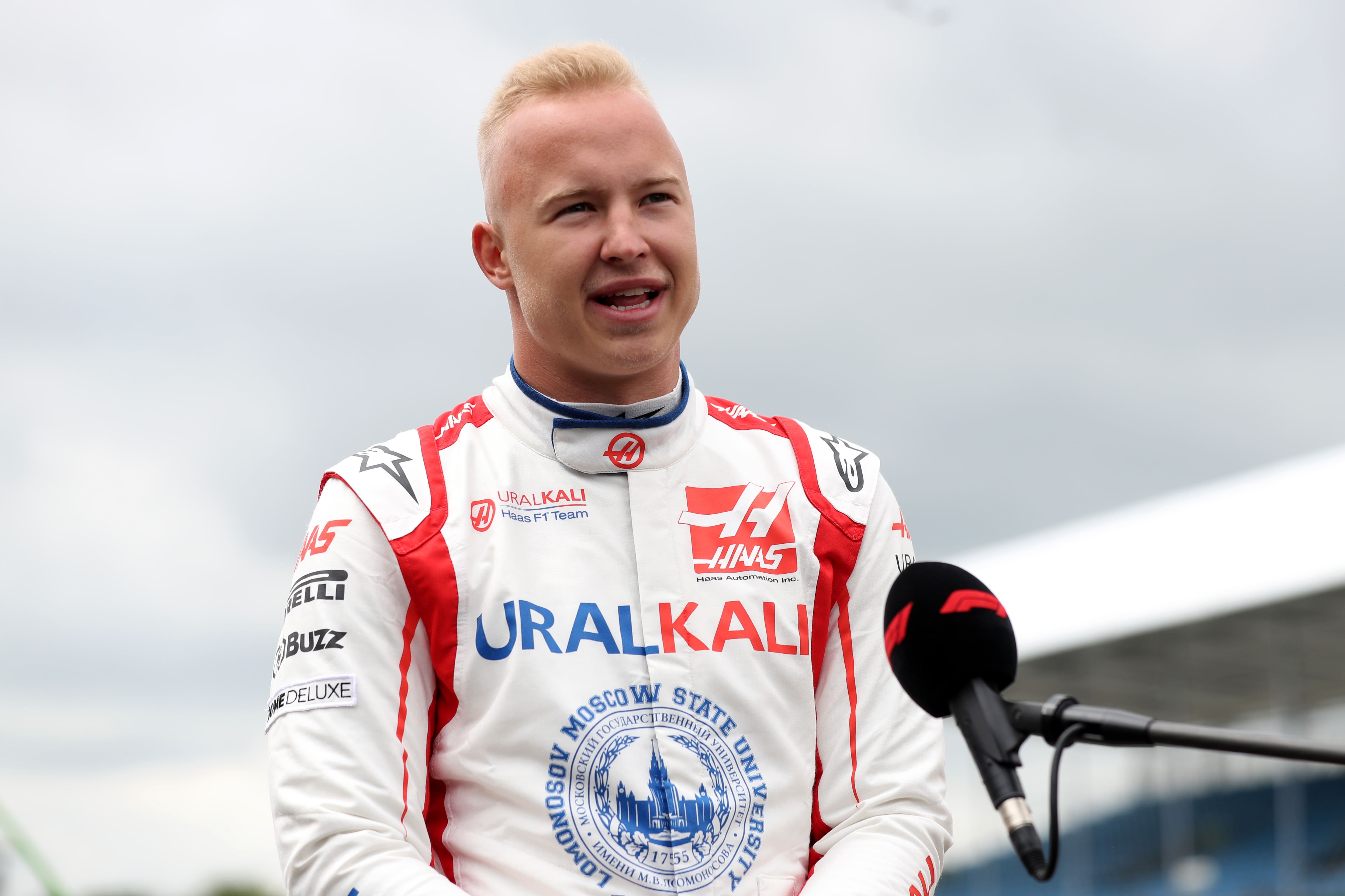 Russian racing driver Nikita Mazepin (Bradley Collyer/PA)