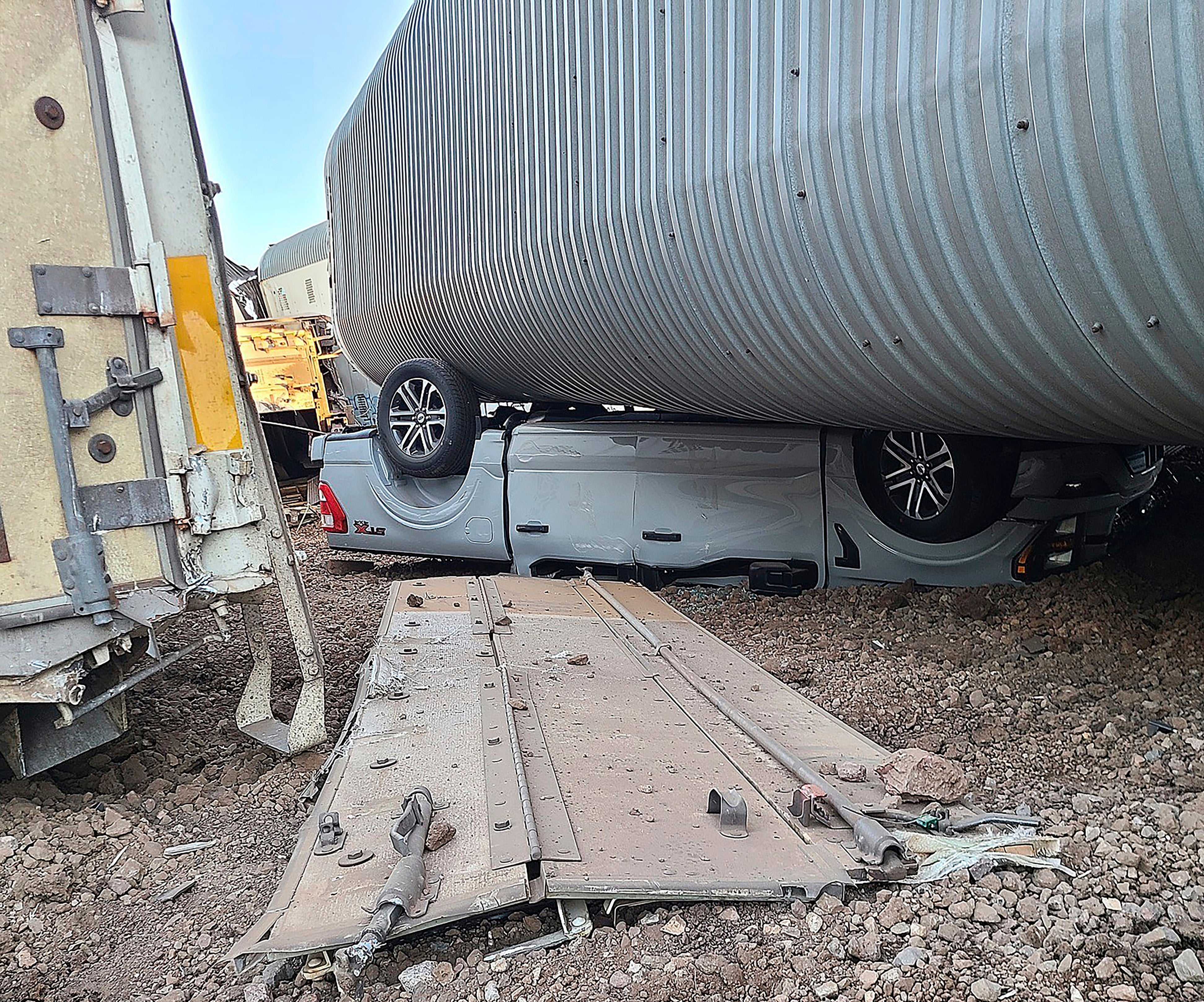 Train Derailment-Northern Arizona