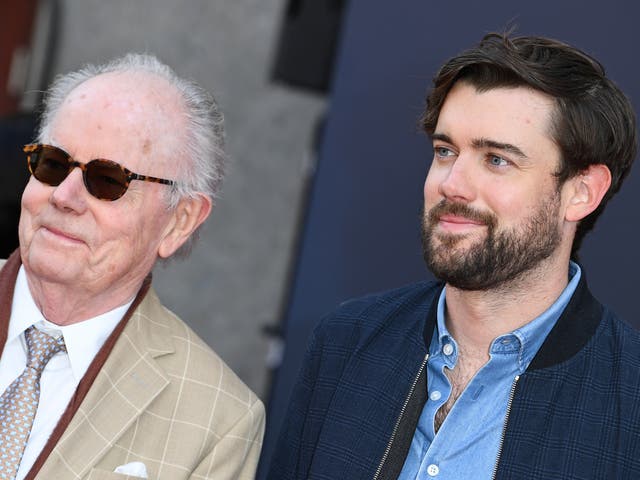 <p>Jack Whitehall (right) and father Michael have their own travel show, ‘Travels with my Father’ </p>