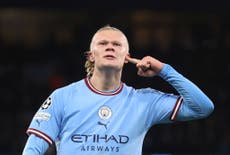 Erling Haaland’s best time of all comes in the competition Man City signed him to win