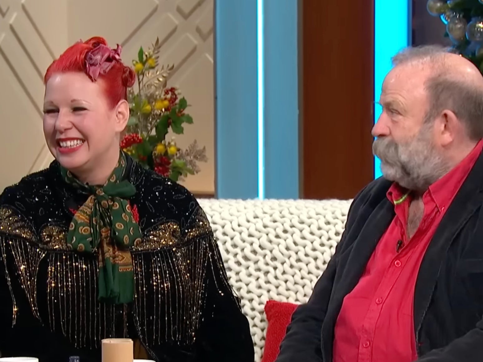 Angel and Dick Strawbridge on ‘Lorraine'