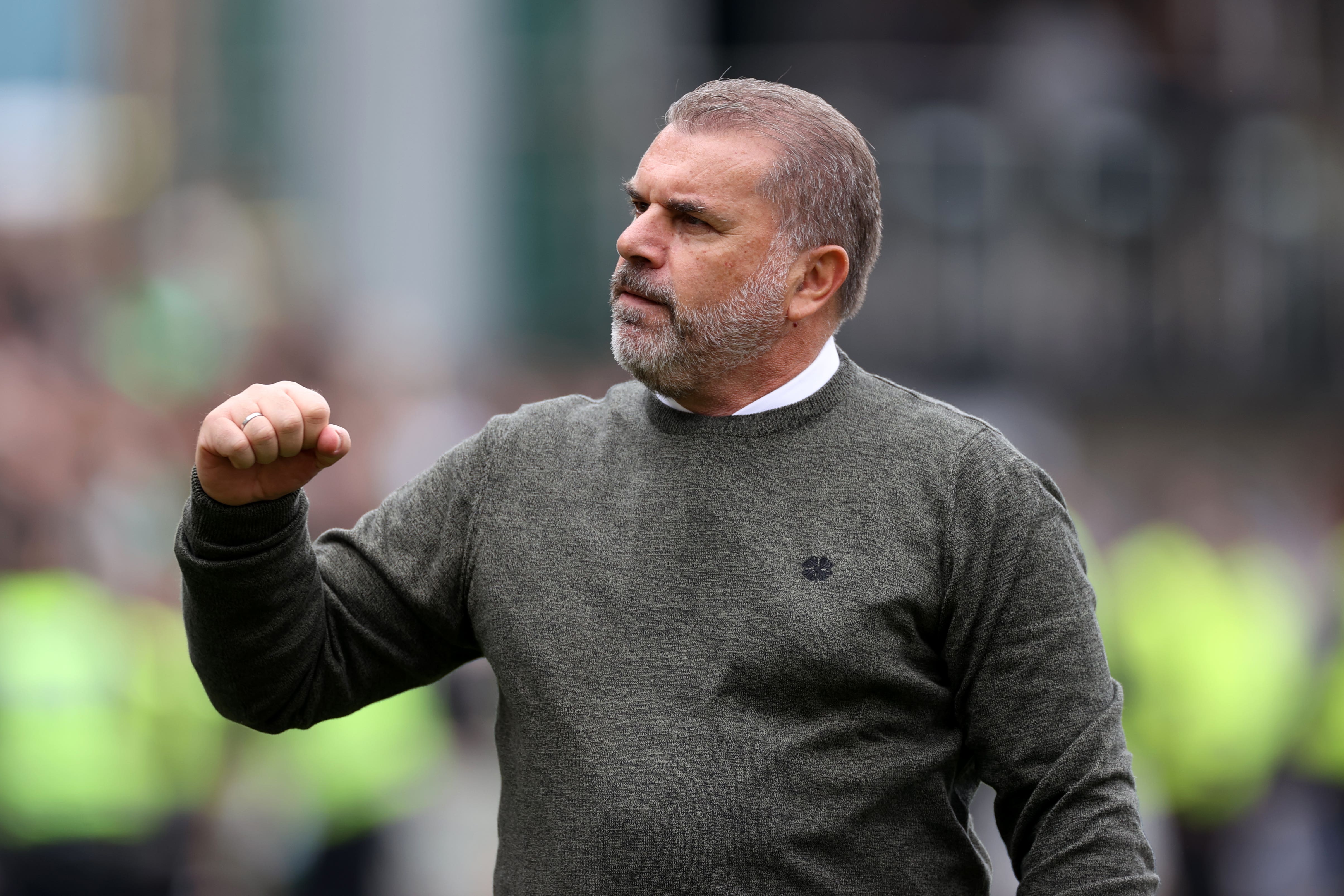 Ange Postecoglou takes over at Tottenham after guiding Celtic to the domestic treble in Scotland (Steve Welsh/PA)