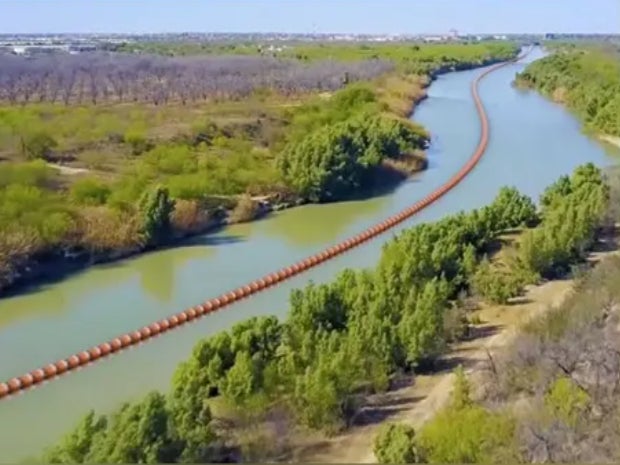 Texas plans to deploy an inflatable barrier along the Rio Grande River to deter illegal immigrants