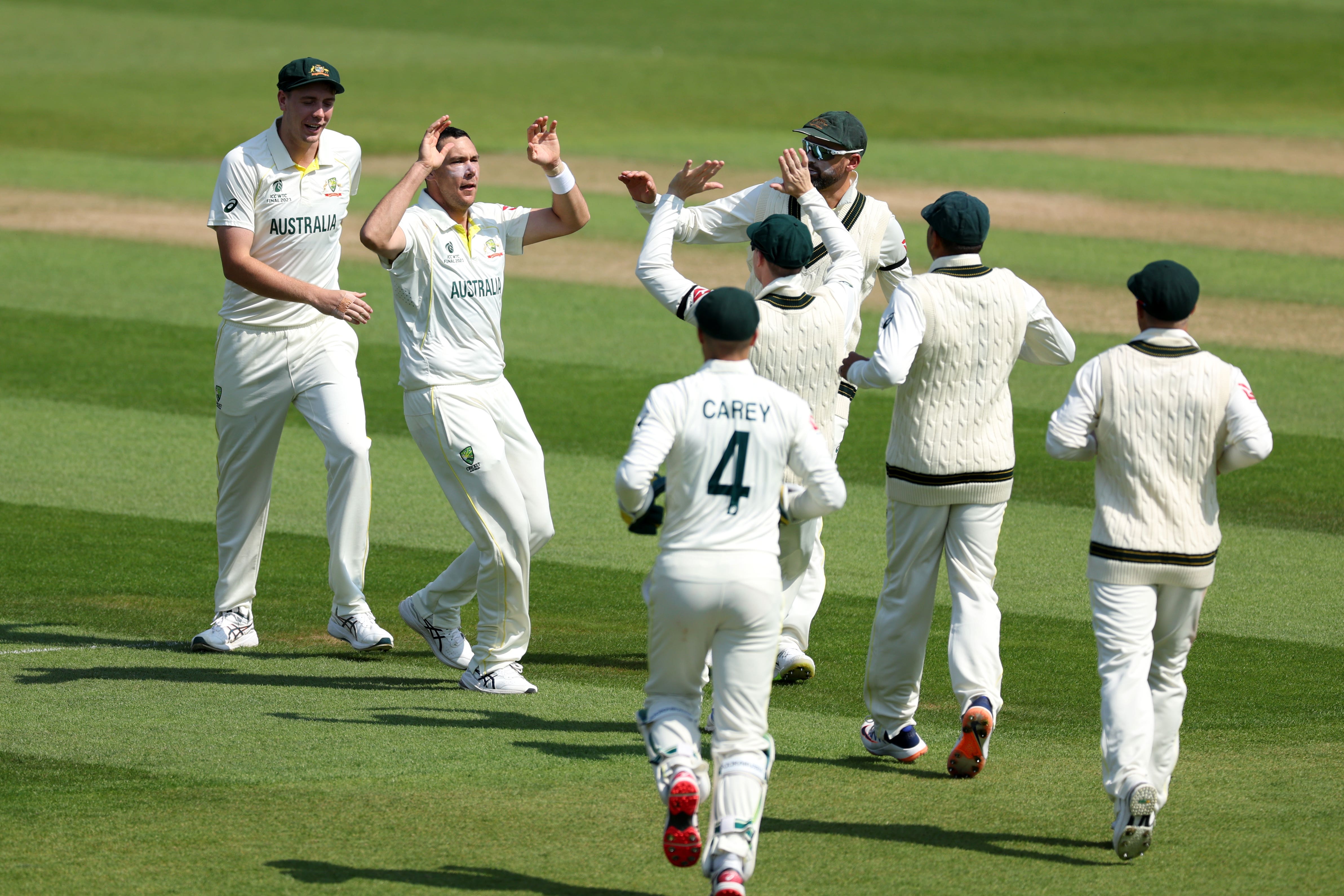 Australia are in a dominant position (Steven Paston/PA)