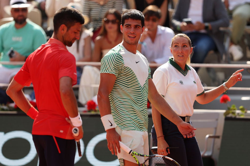 Alcaraz was hit by cramps during his French Open semi-final defeat