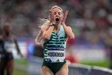 Keely Hodgkinson sets new British record at Paris Diamond League