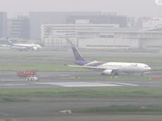 Two passenger planes make accidental contact in Japan